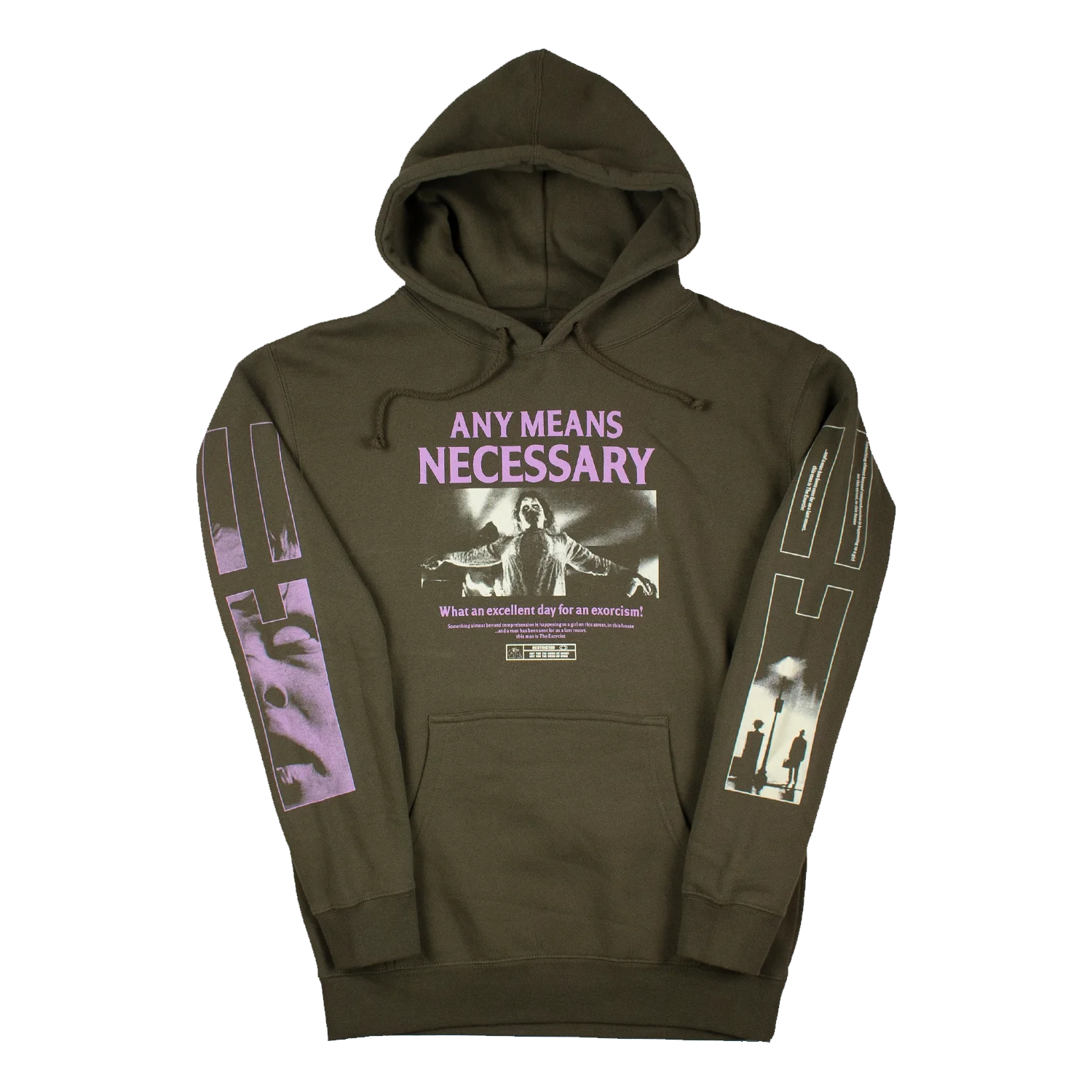 Exorcist Pullover Hoodie Army Green