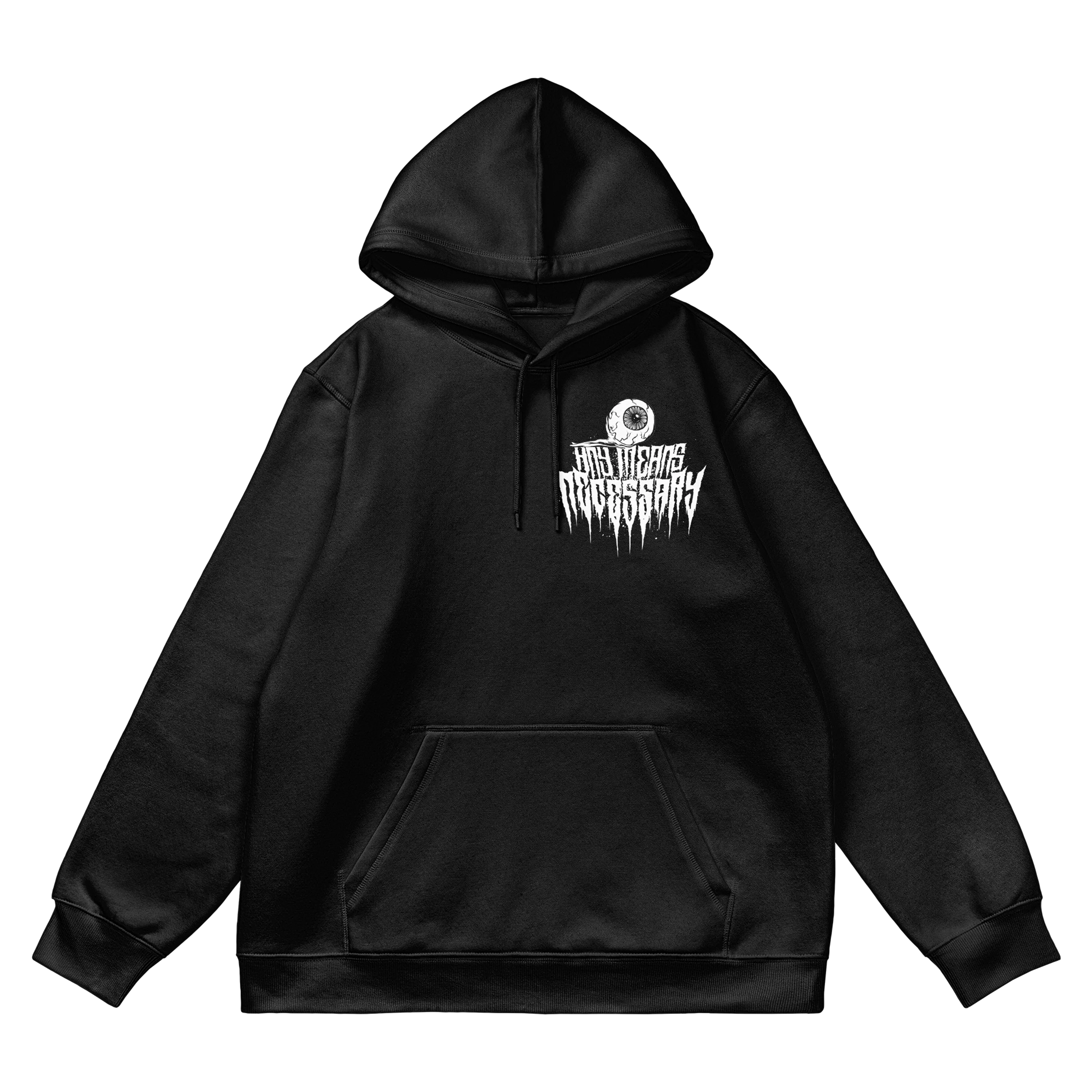 Eye for an Eye Pullover Hoodie Black