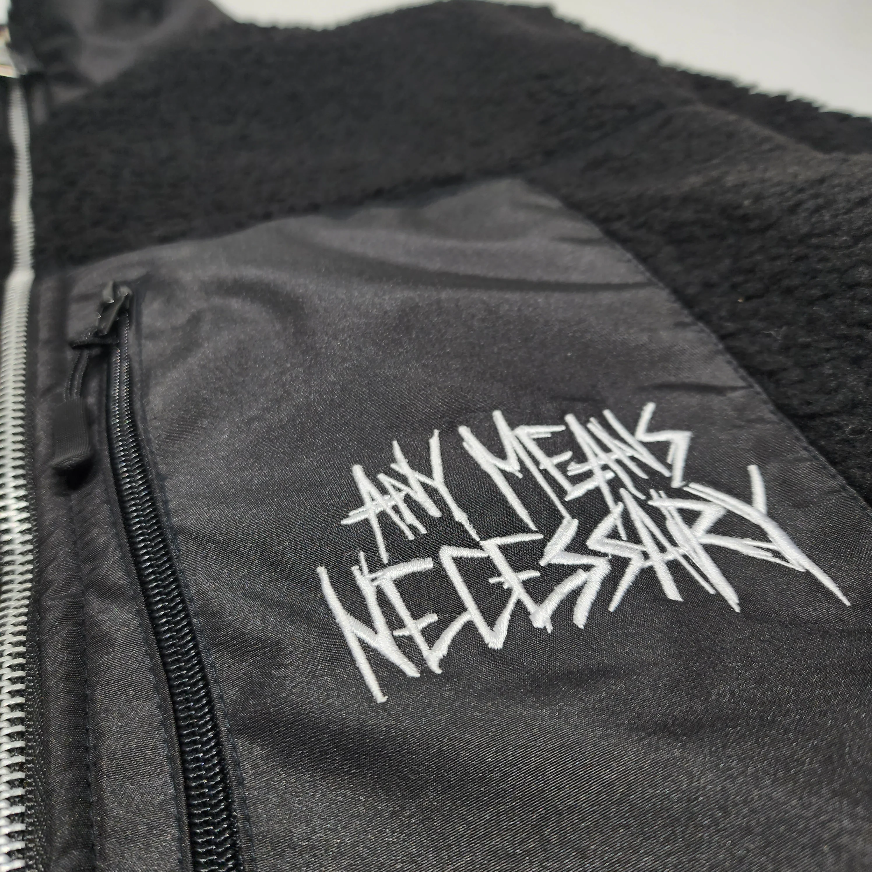AMN Polar Fleece Jacket Black