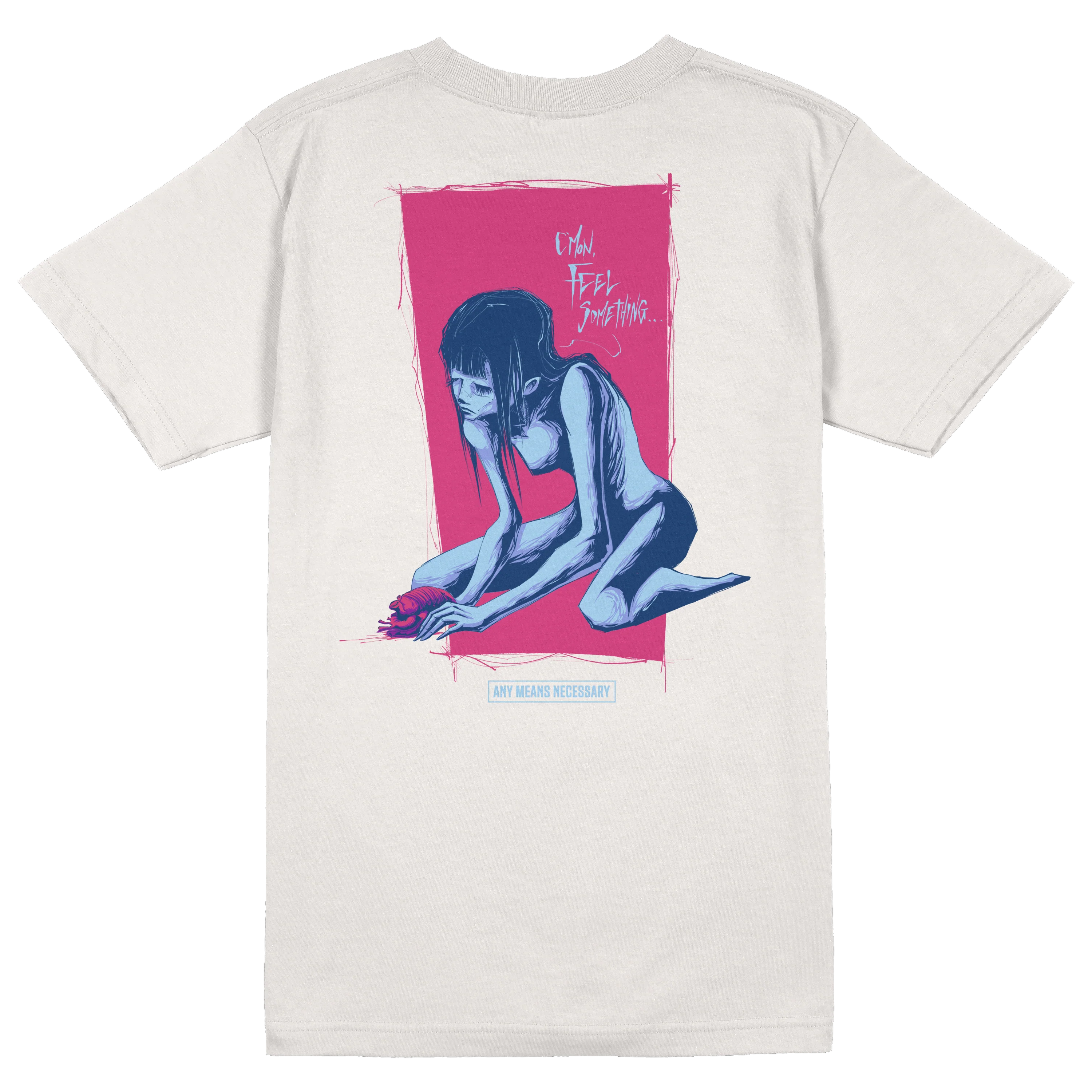 Feel Something T-Shirt Natural