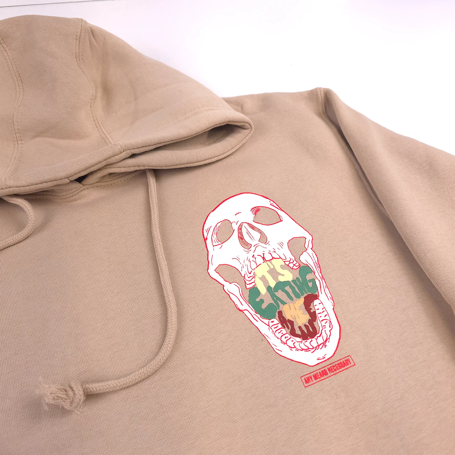 Eating Me Alive Pullover Hoodie Mushroom