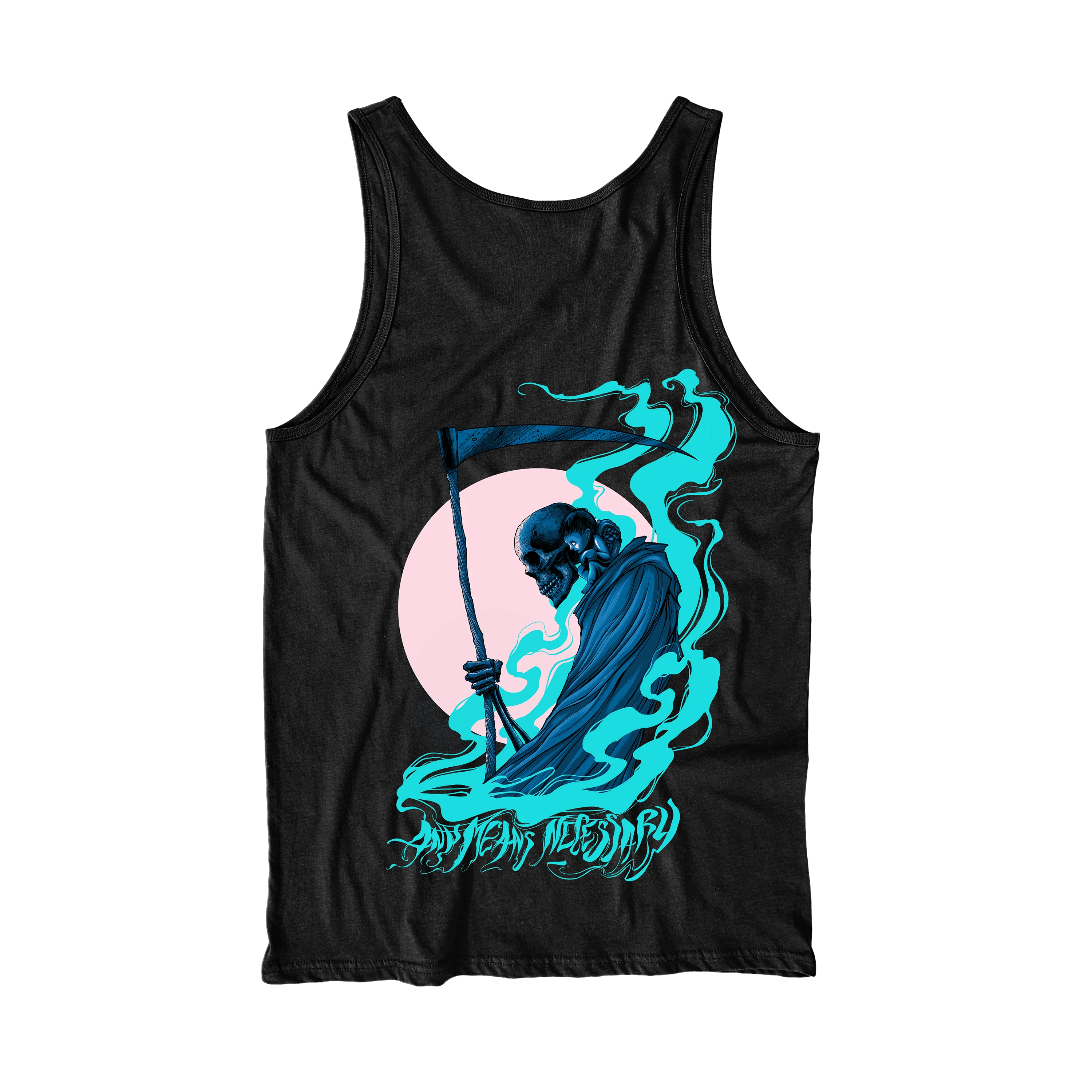 Back Home Tank Top Black