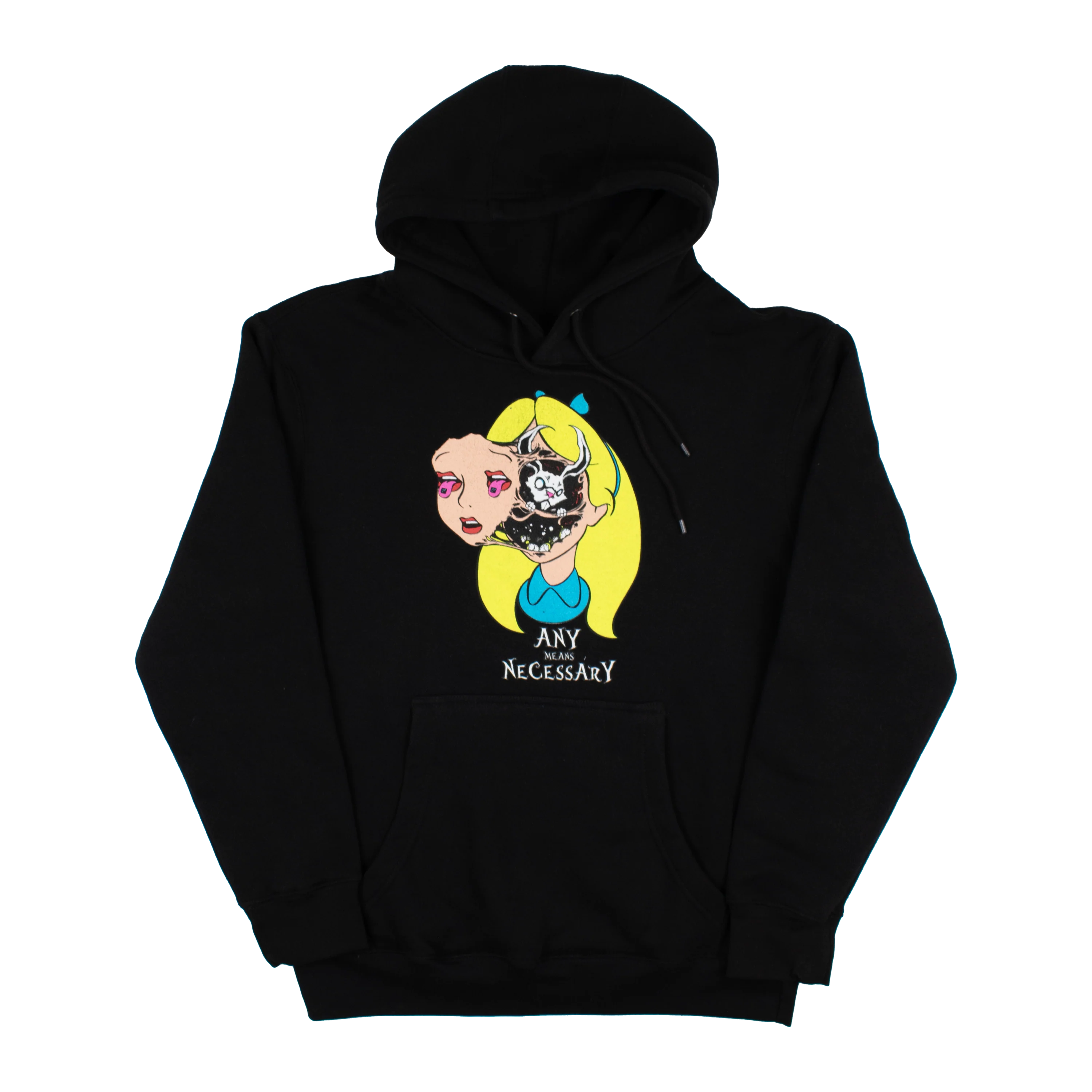 Alice D Pullover Hoodie Black