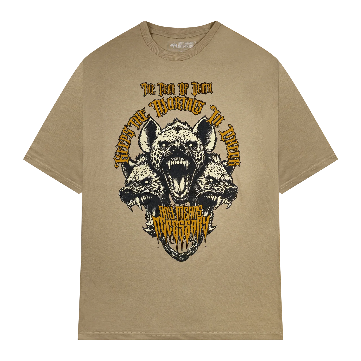 Cerberus T-Shirt Tan