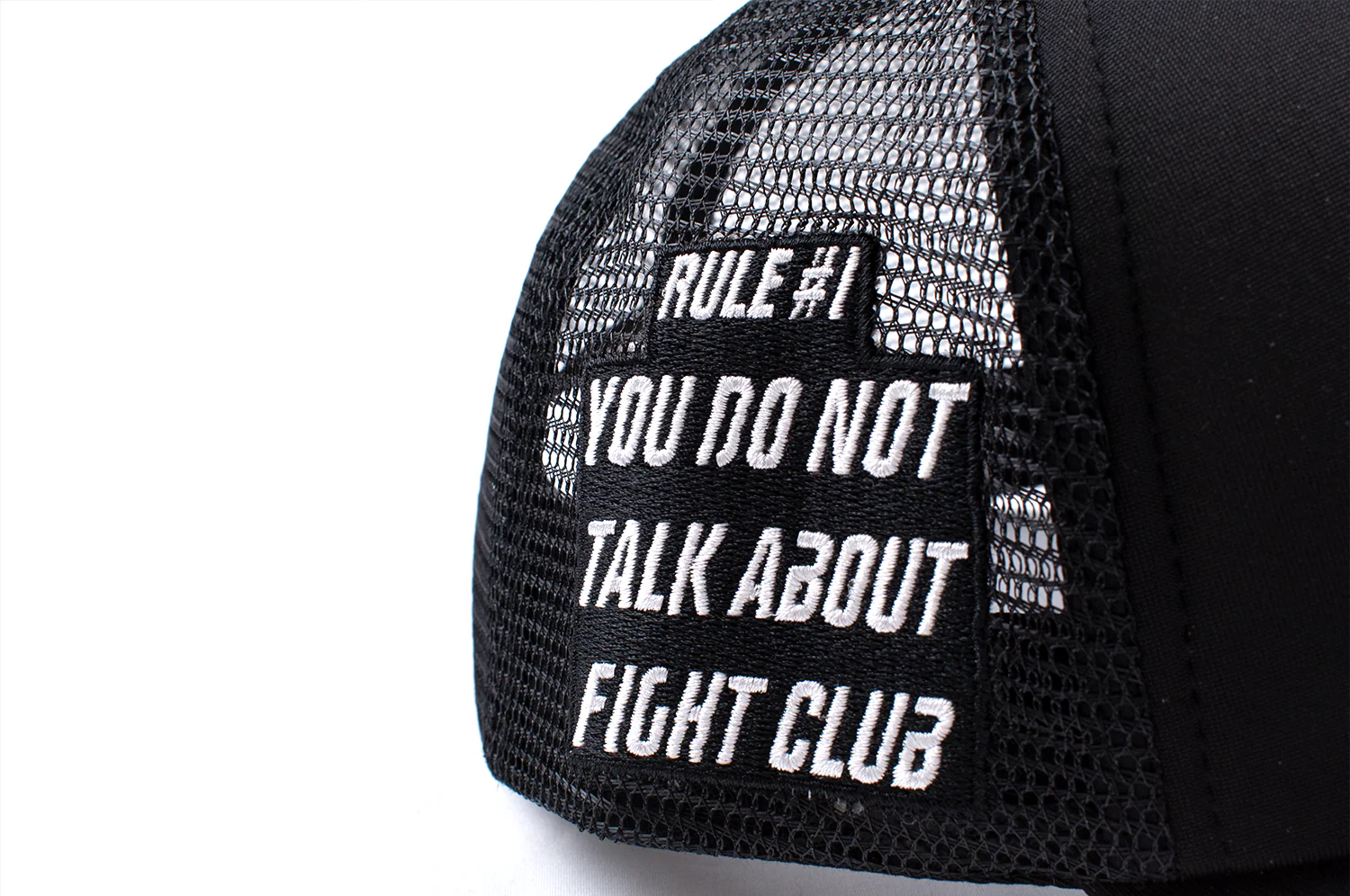 Fight Club Trucker Hat Black