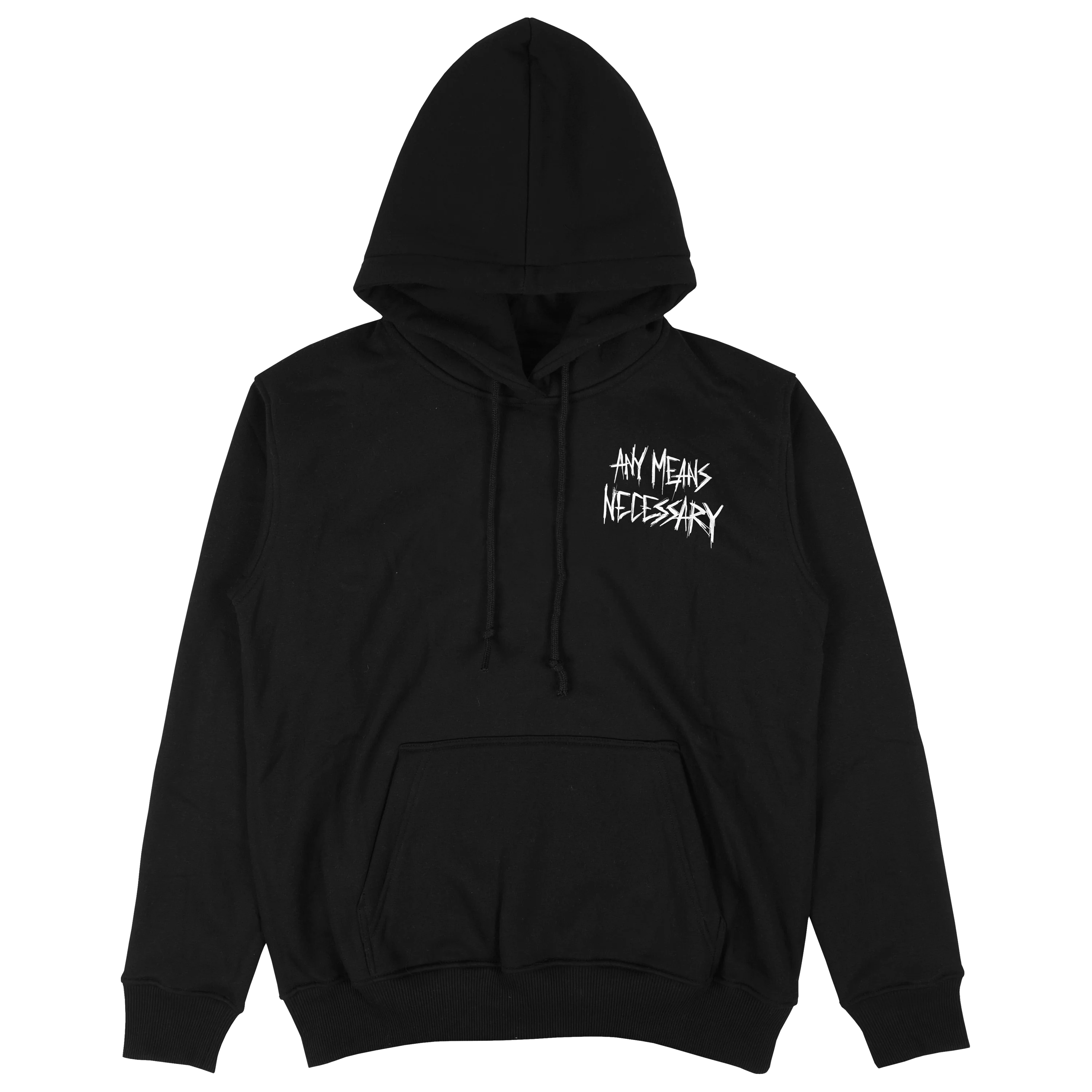 Always Smile Pullover Hoodie Black