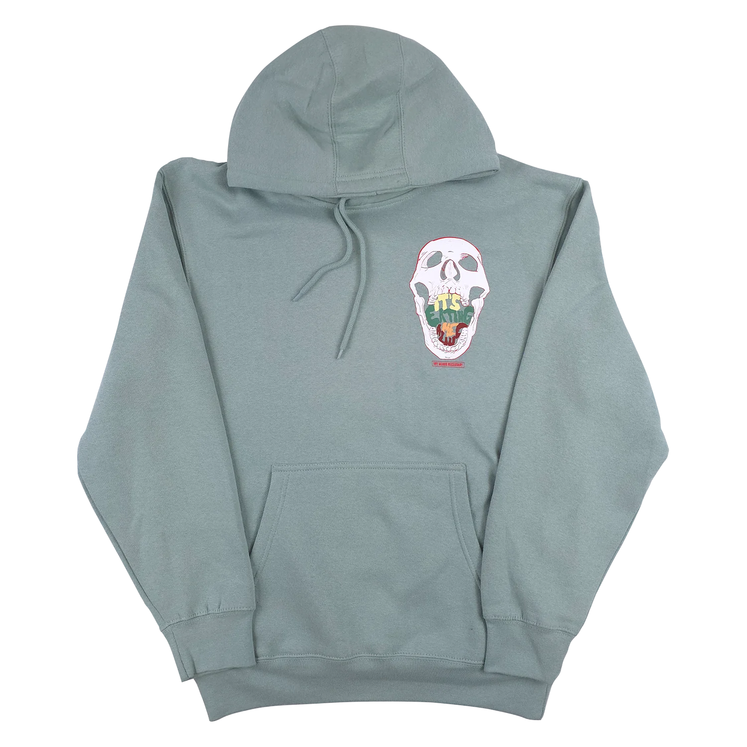 Eating Me Alive Pullover Hoodie Seafoam