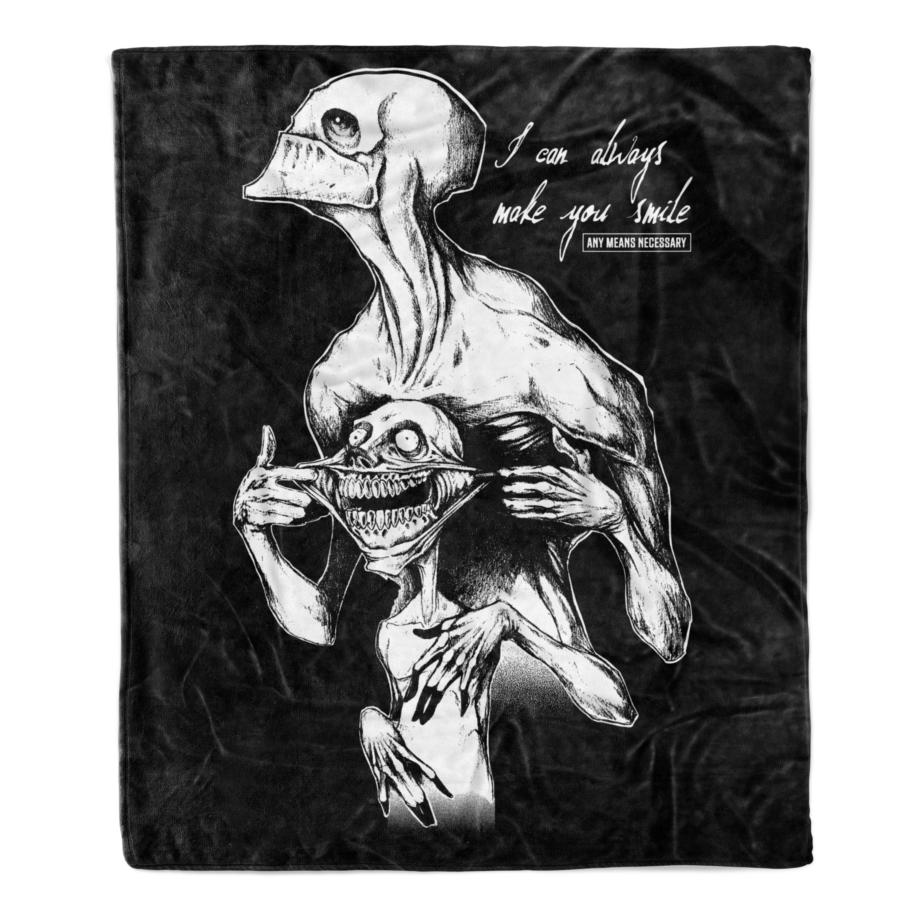 Always Smile Fleece Blanket