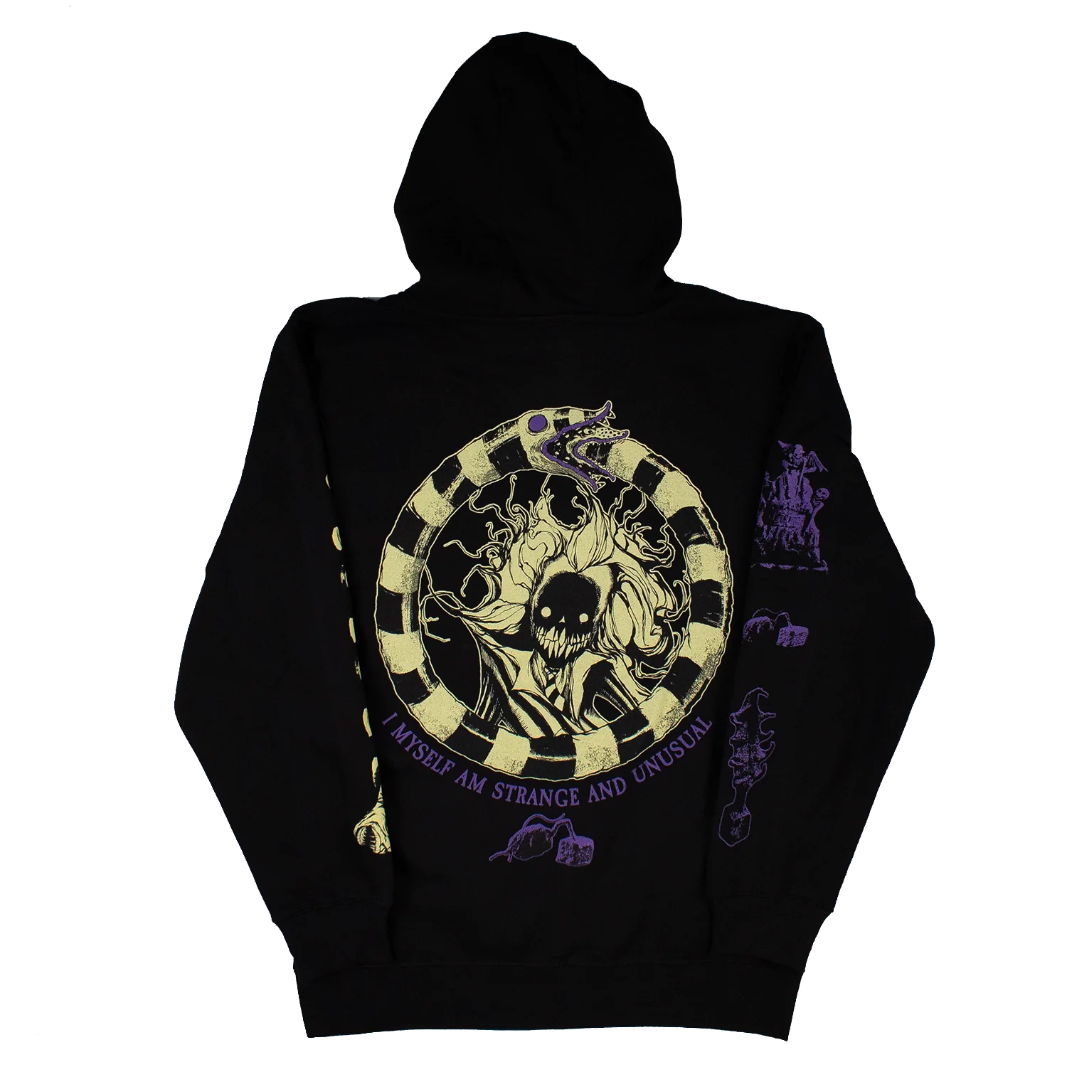 Beetlejuice Pullover Hoodie Black