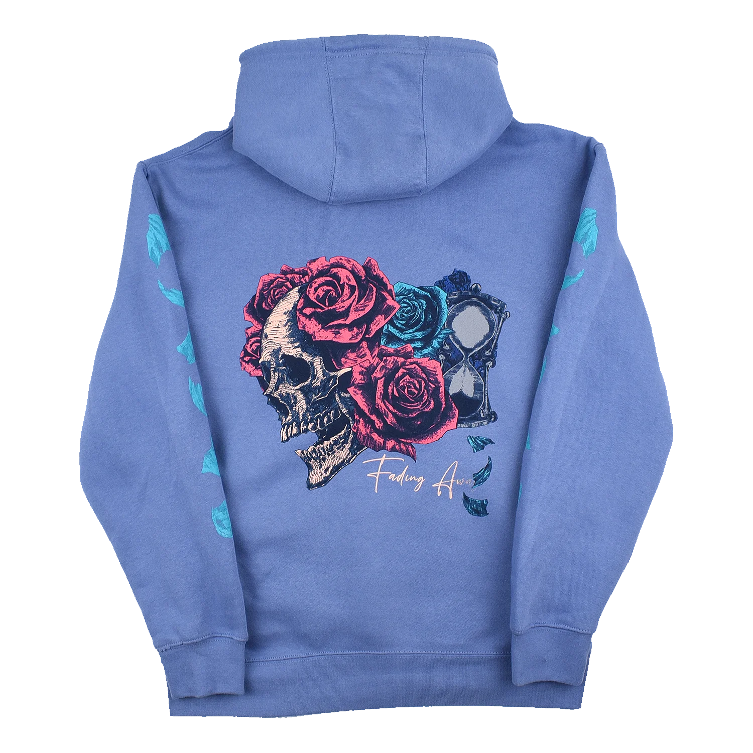 Fading Away Pullover Hoodie Colony Blue