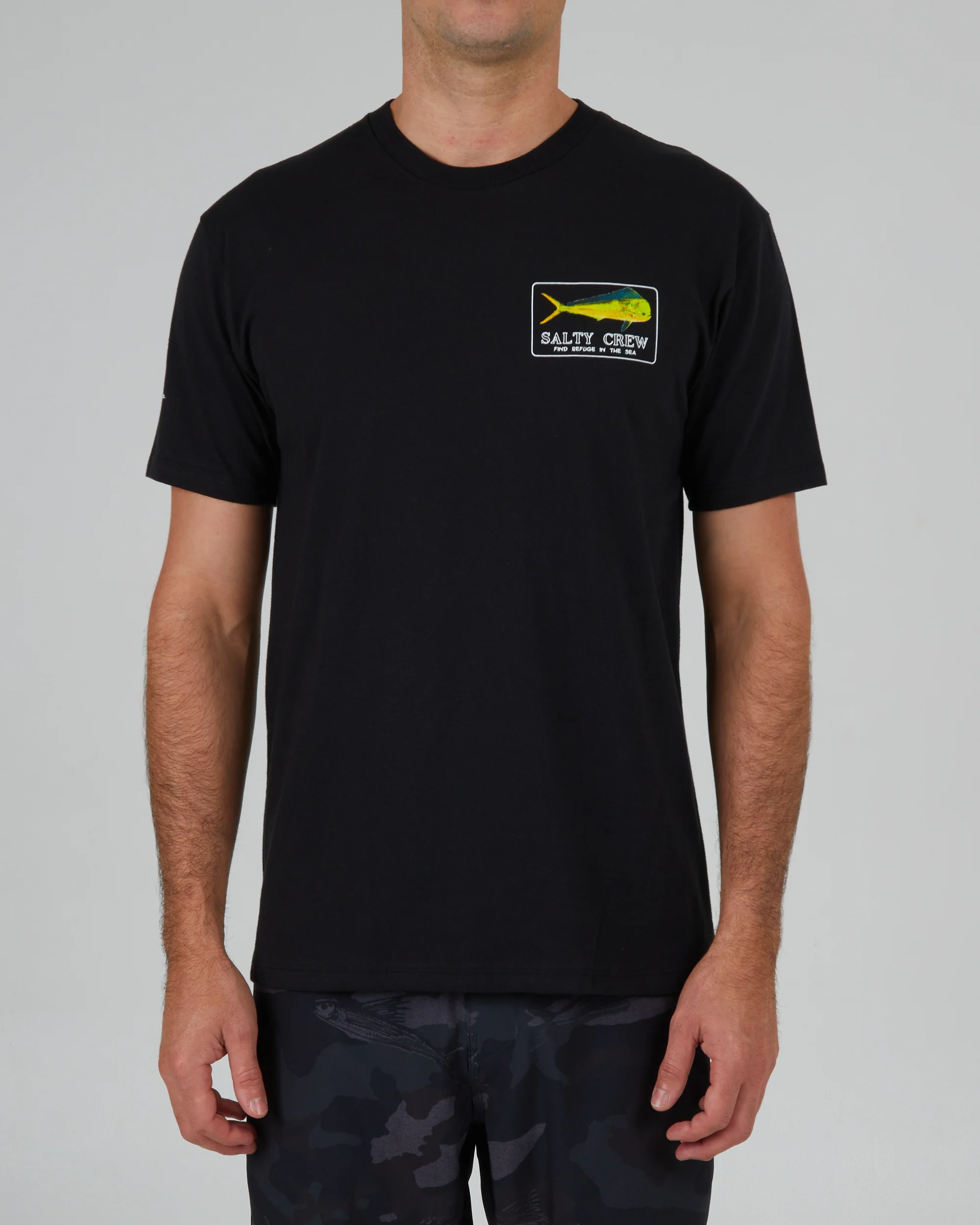 Golden Mahi Black S/S Premium Tee