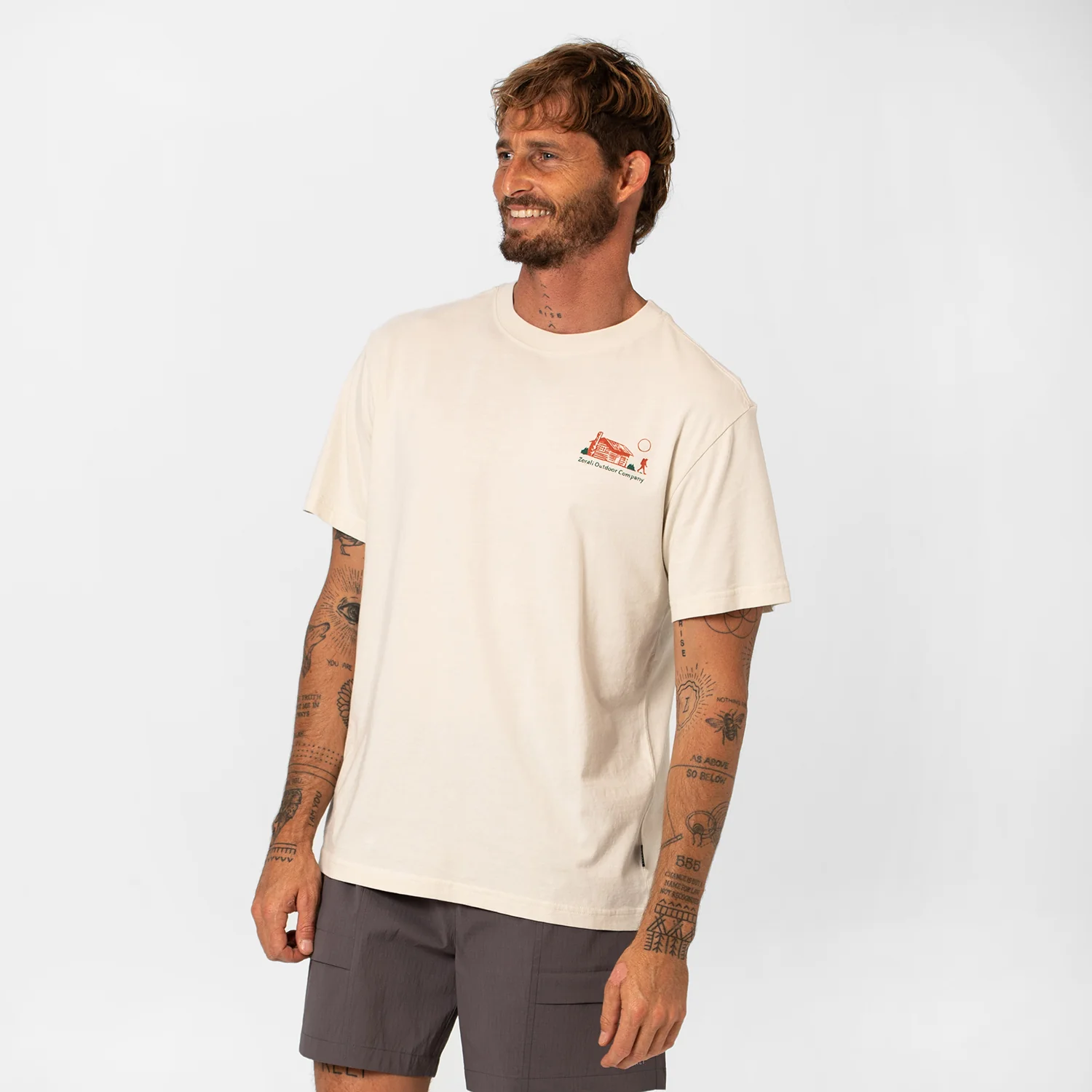 Mens Back To Nature Trash Tee