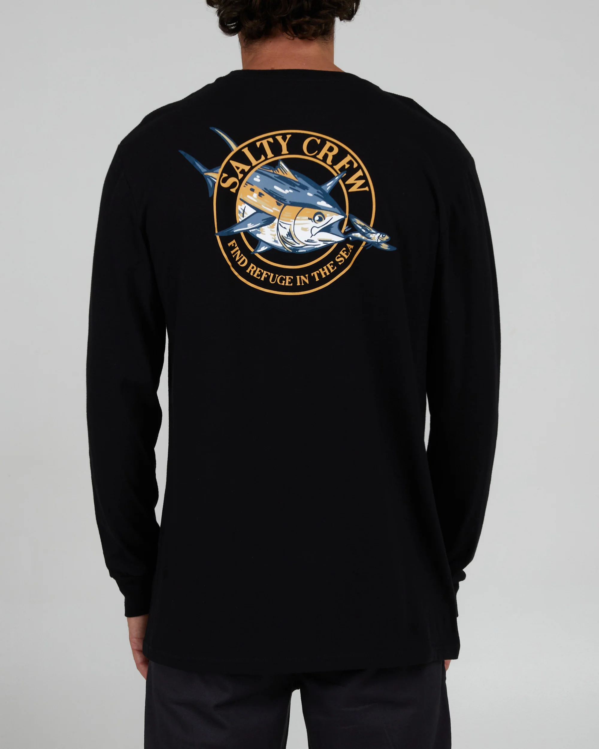 Chaser Black L/S Classic Tee