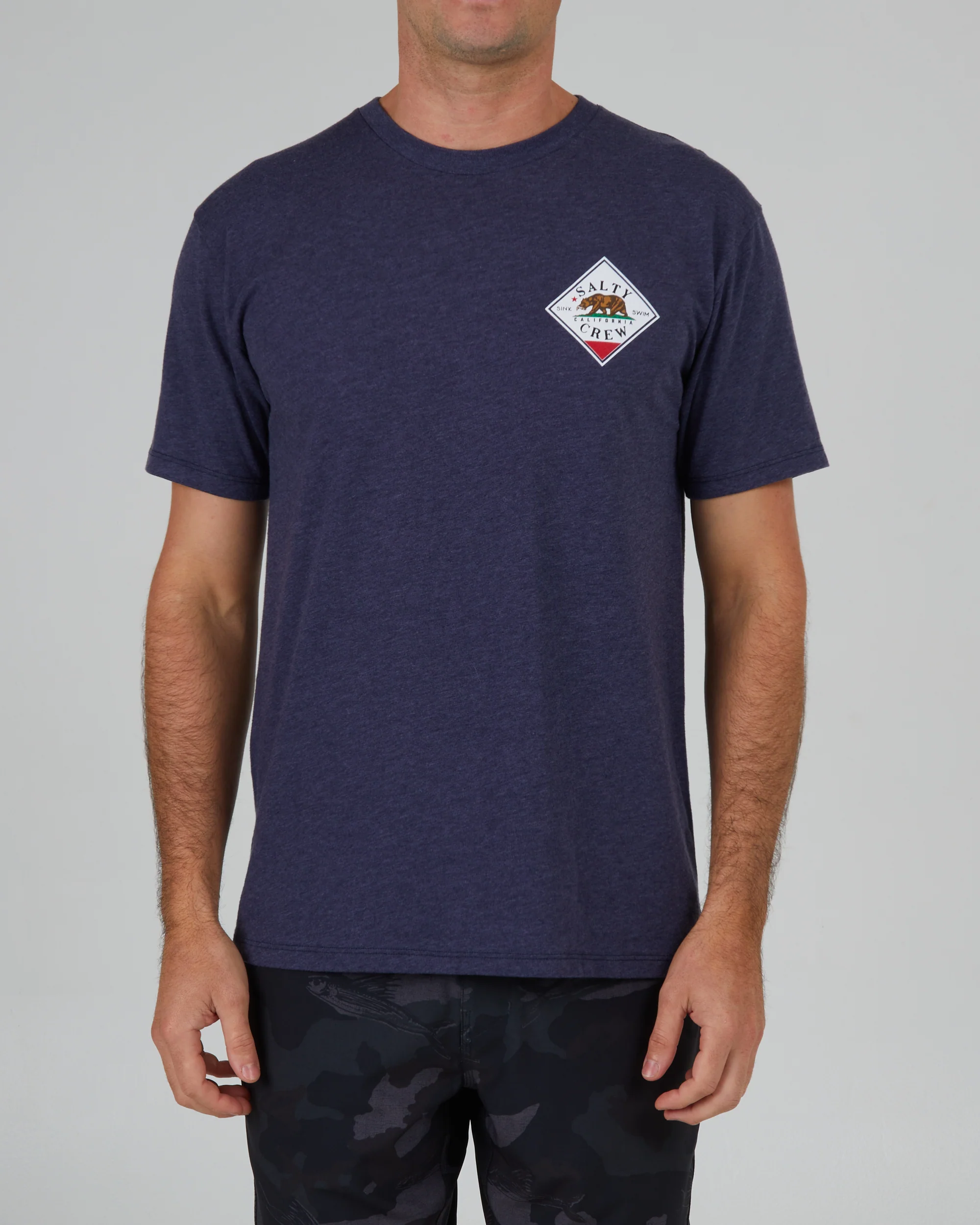 Tippet Cali Navy Heather S/S Premium Tee