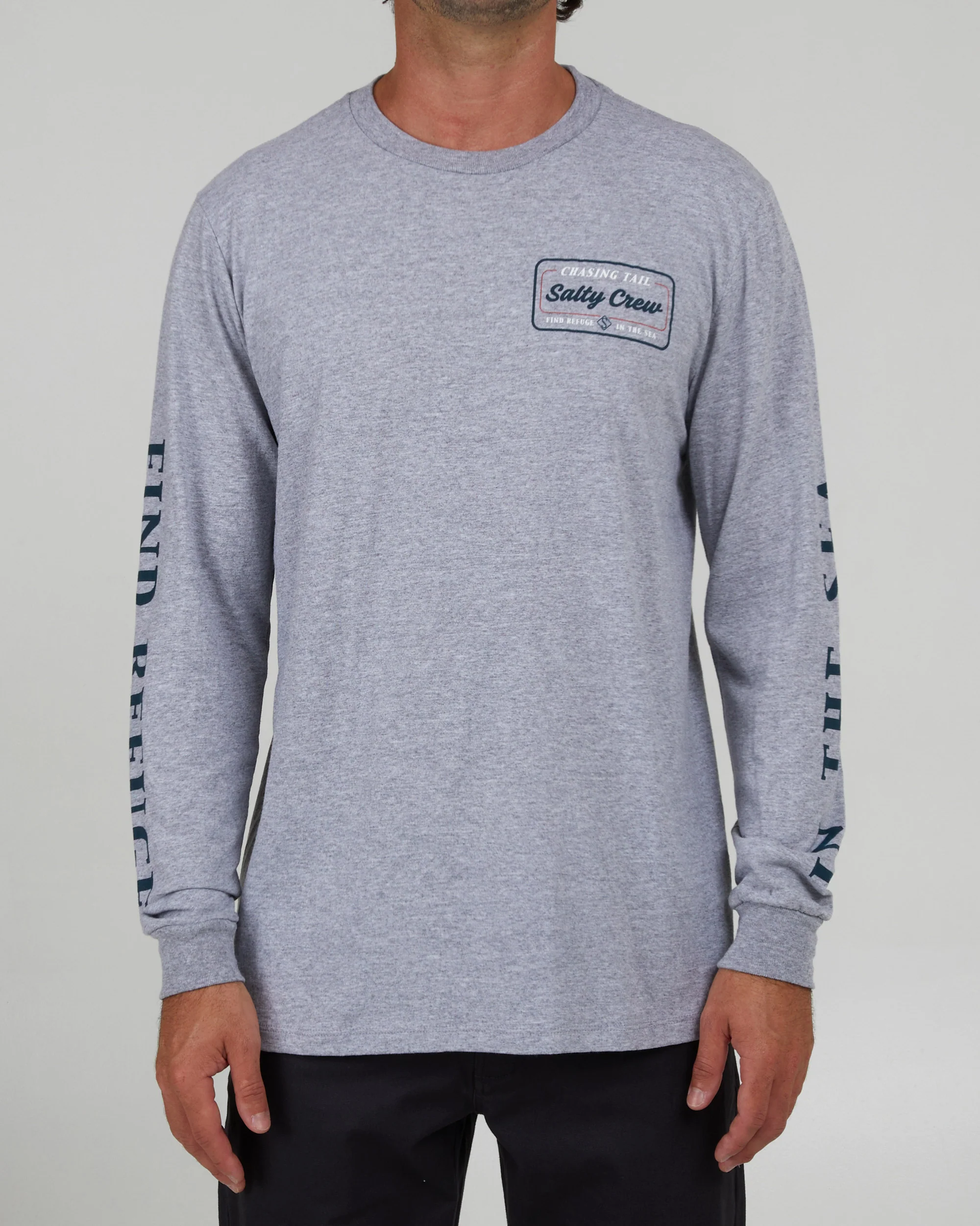 Marina Athletic Heather L/S Classic Tee
