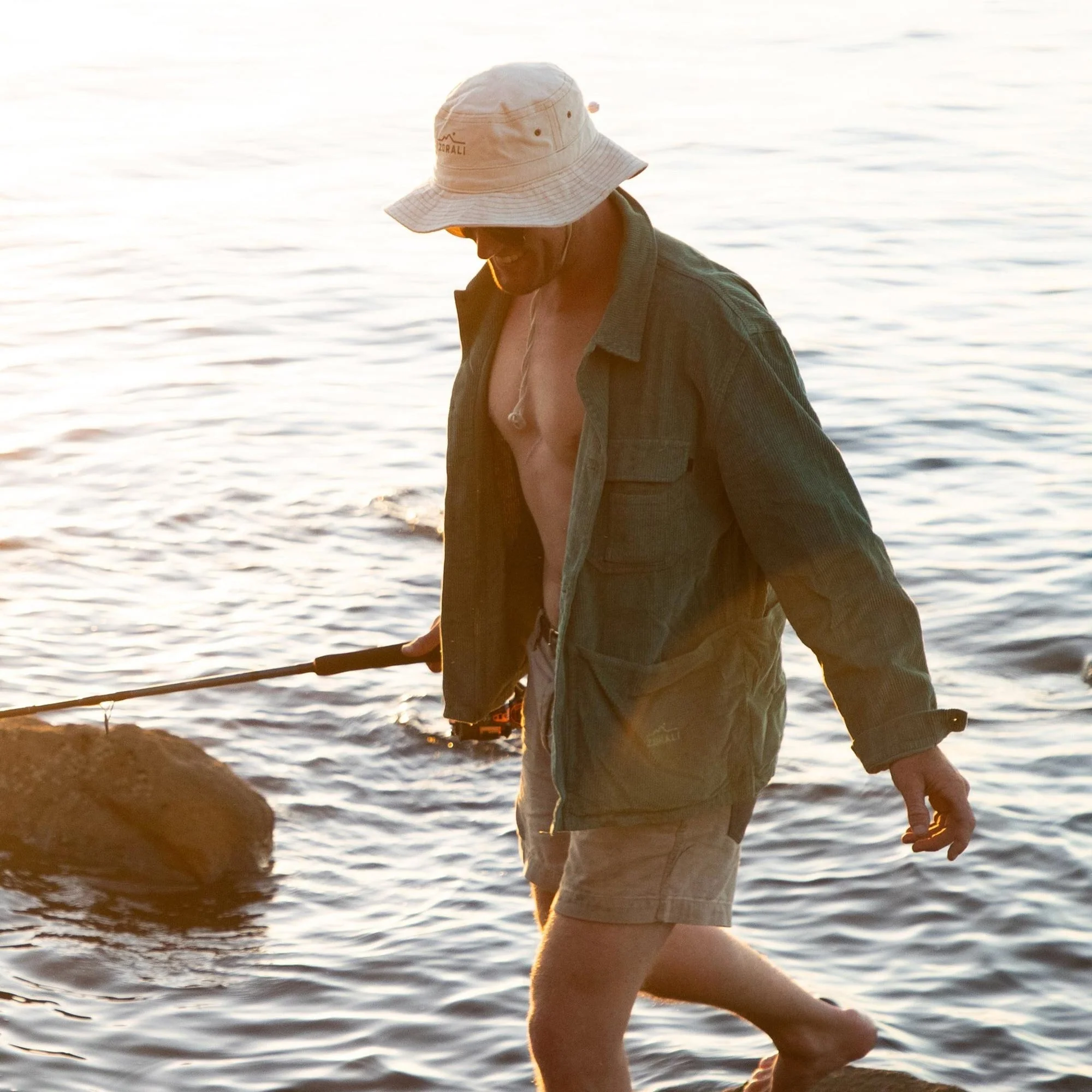 Mens Hemp Explorer Hat Birch