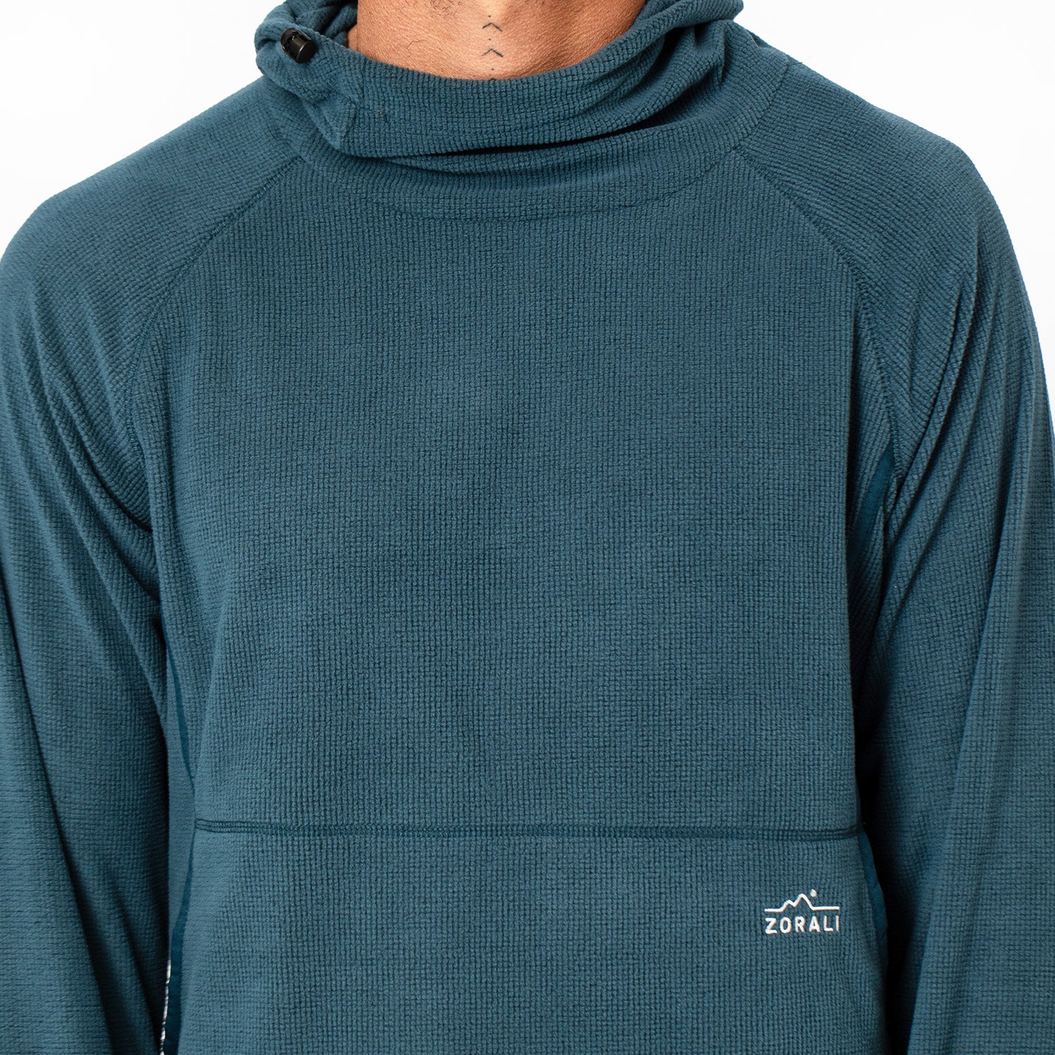 Mens Air-Grid Fleece Alpine Mist