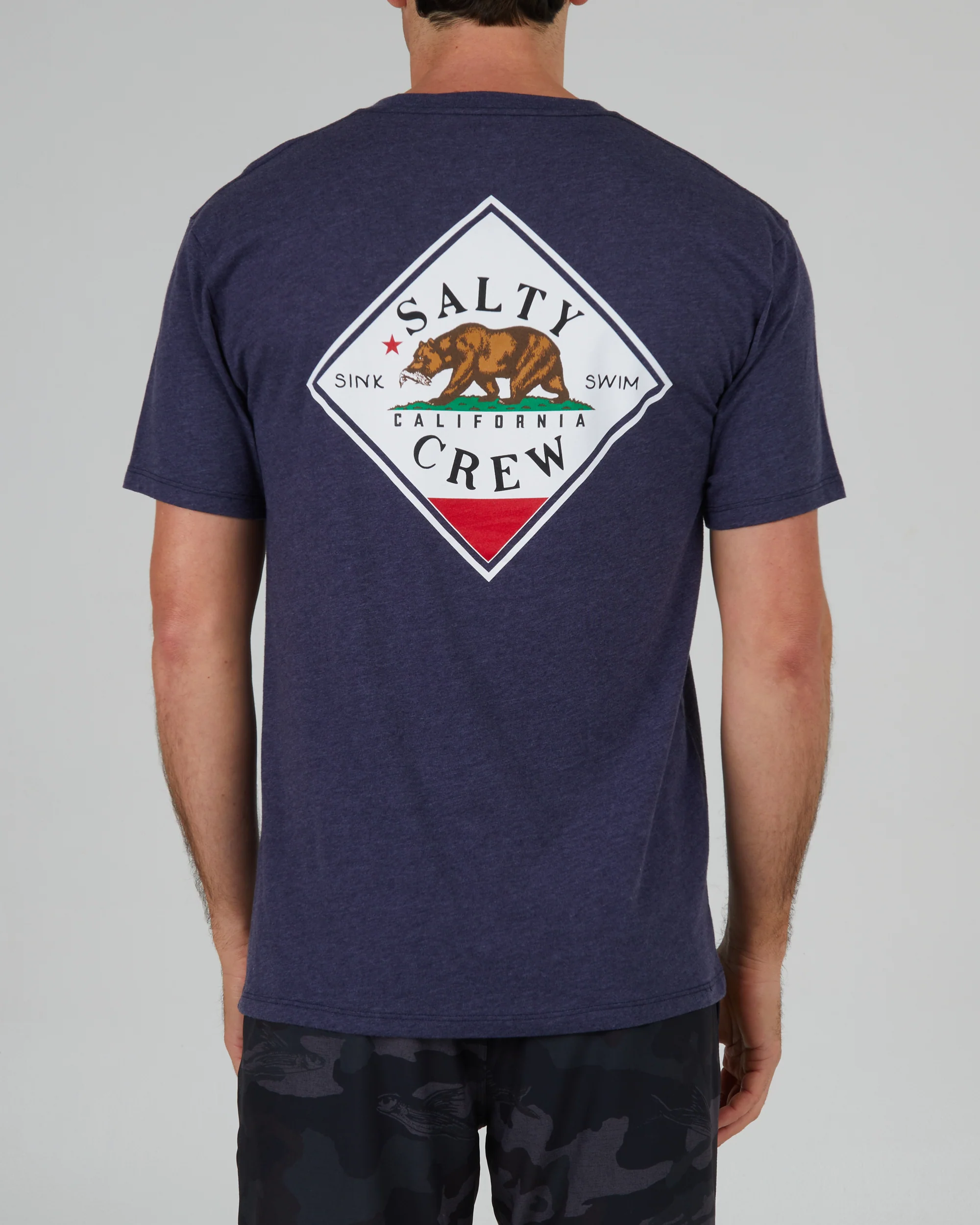 Tippet Cali Navy Heather S/S Premium Tee