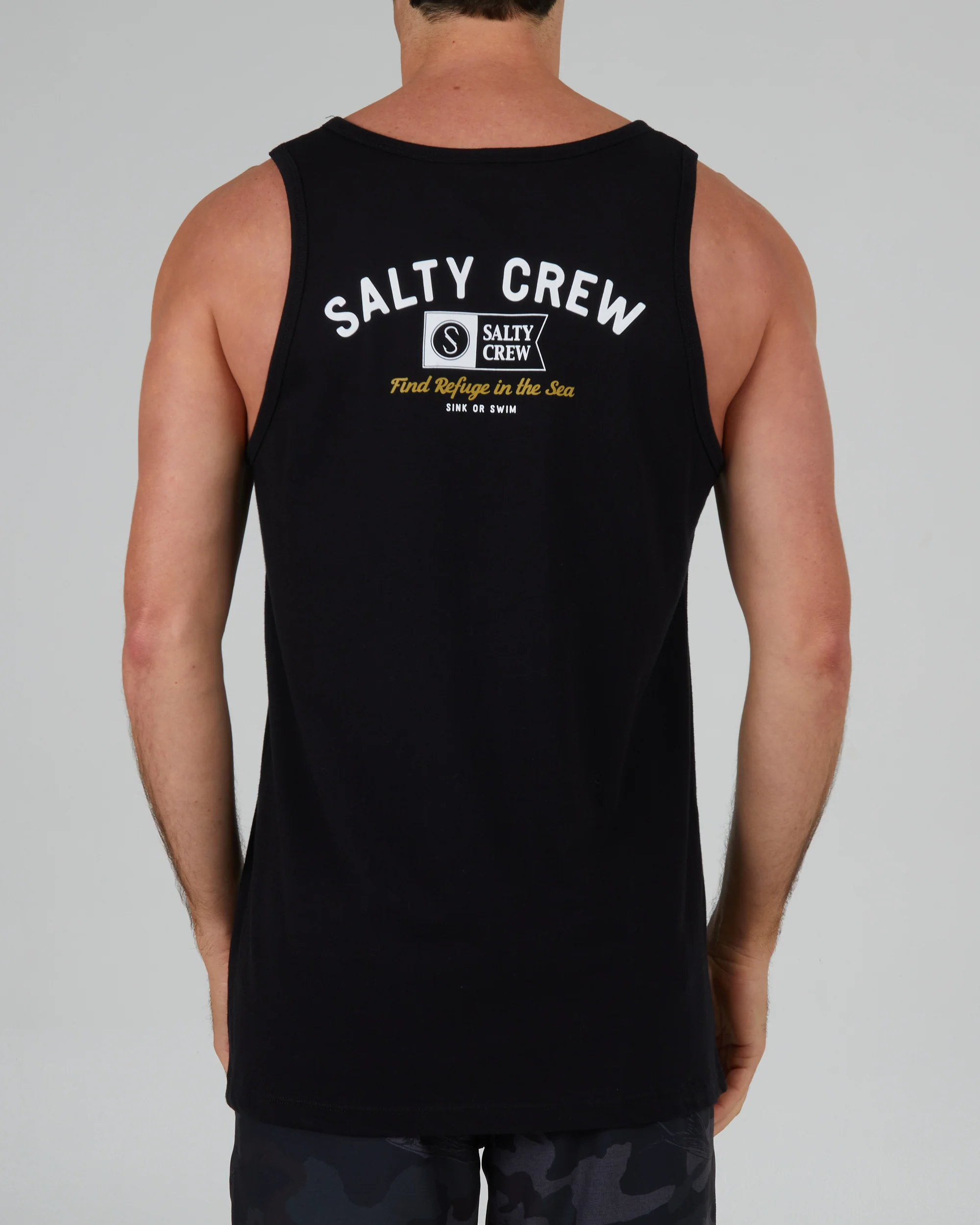 Surf Club Black Tank