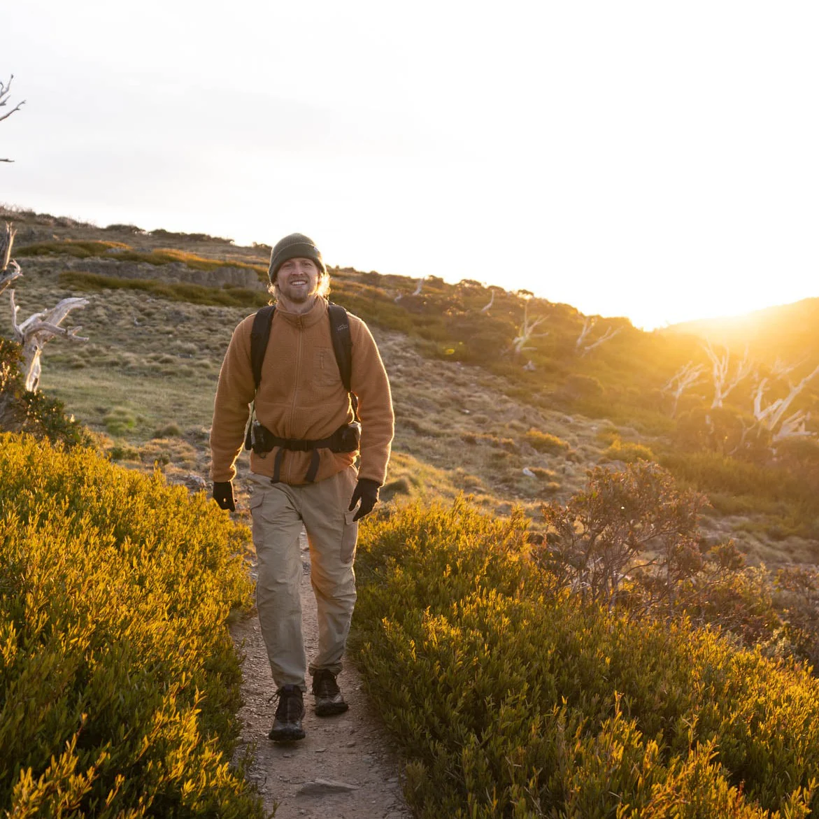 Mens Cosy Camp Fleece Clay