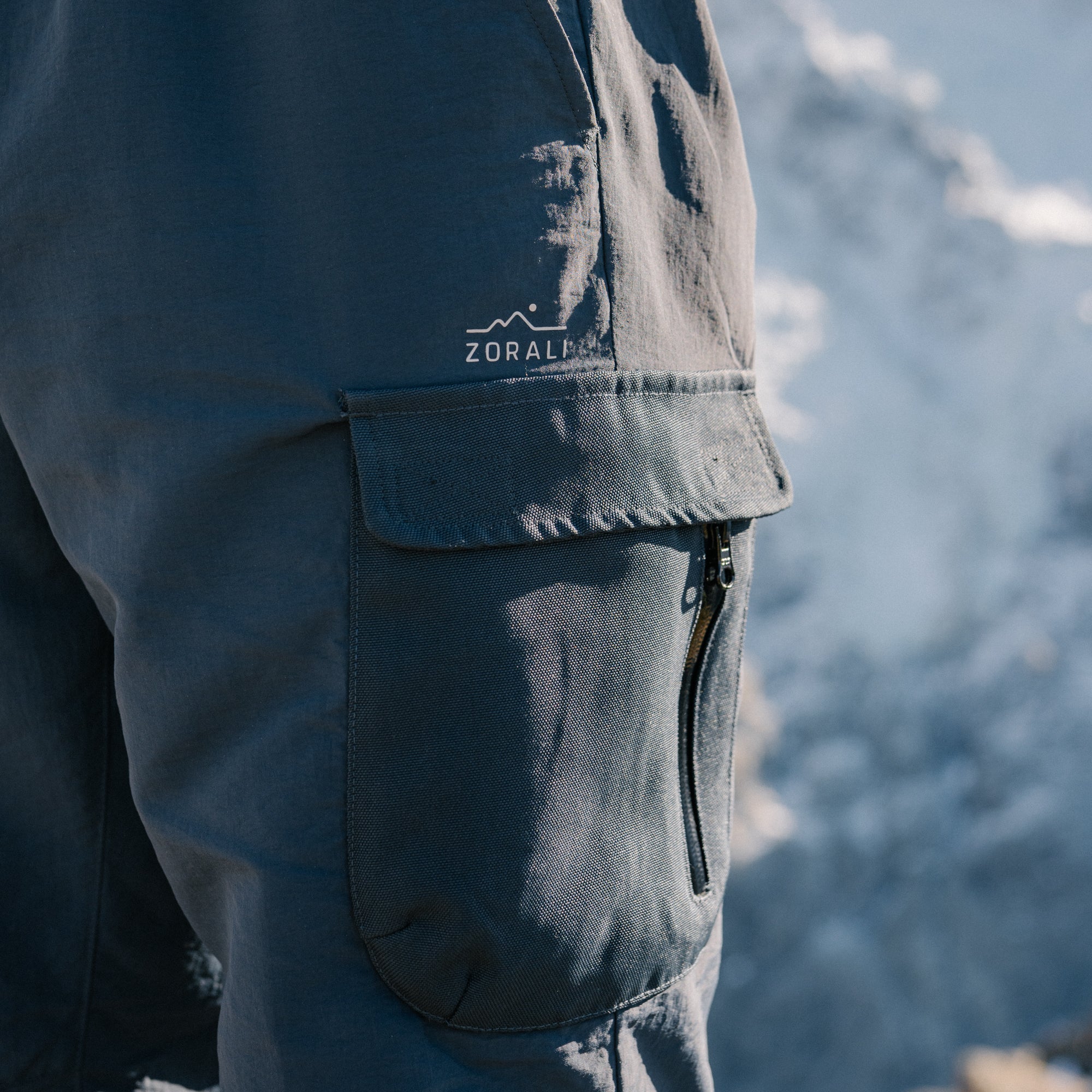 Mens Recycled Venture Pants Ocean Blue