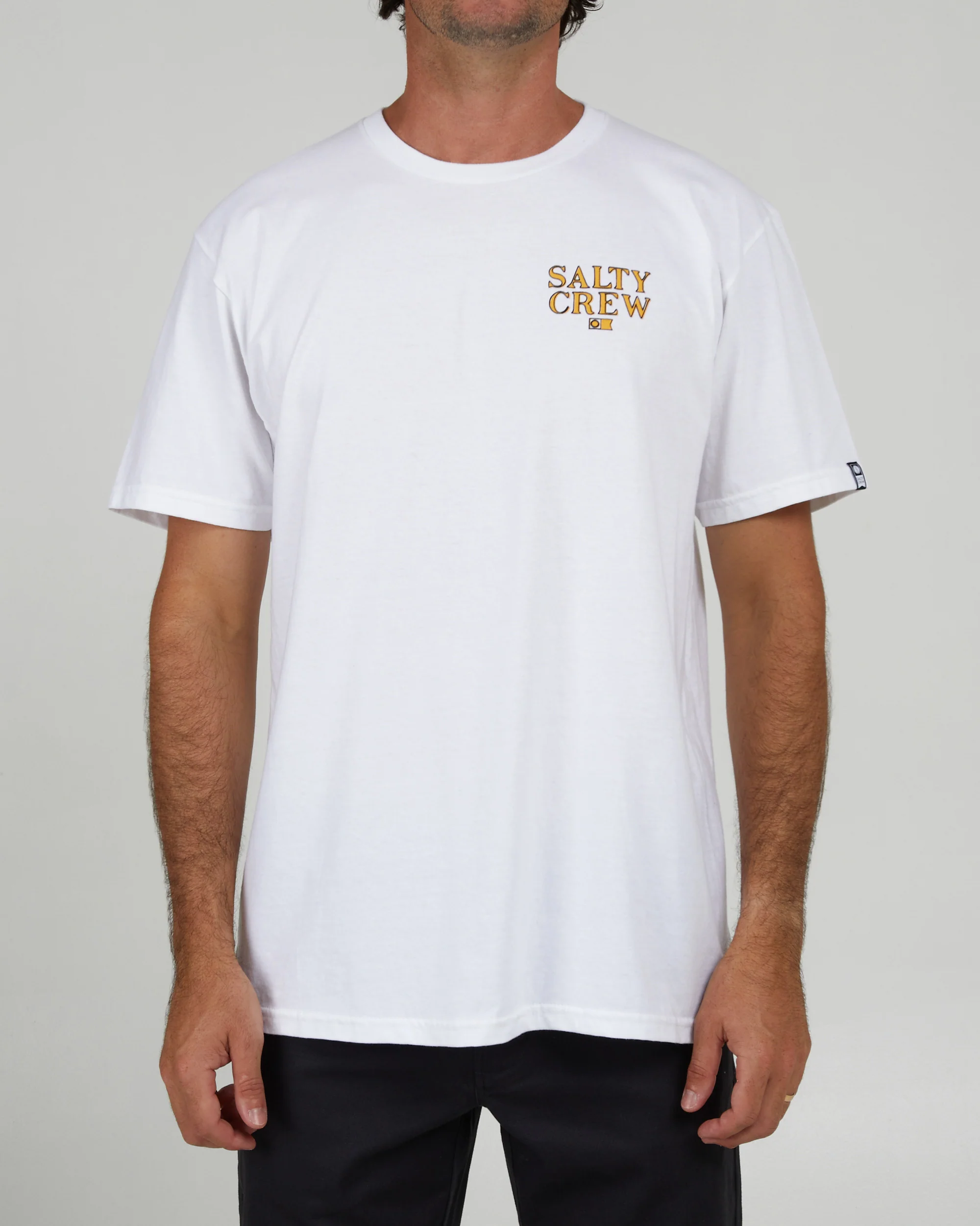 Fish On White S/S Classic Tee