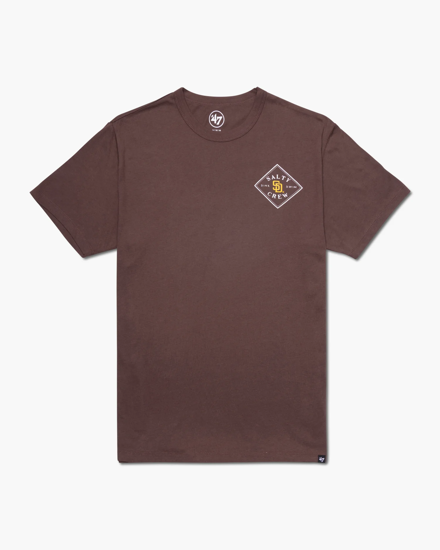Salty Crew x Padres x 47 Espresso S/S Premium Tee