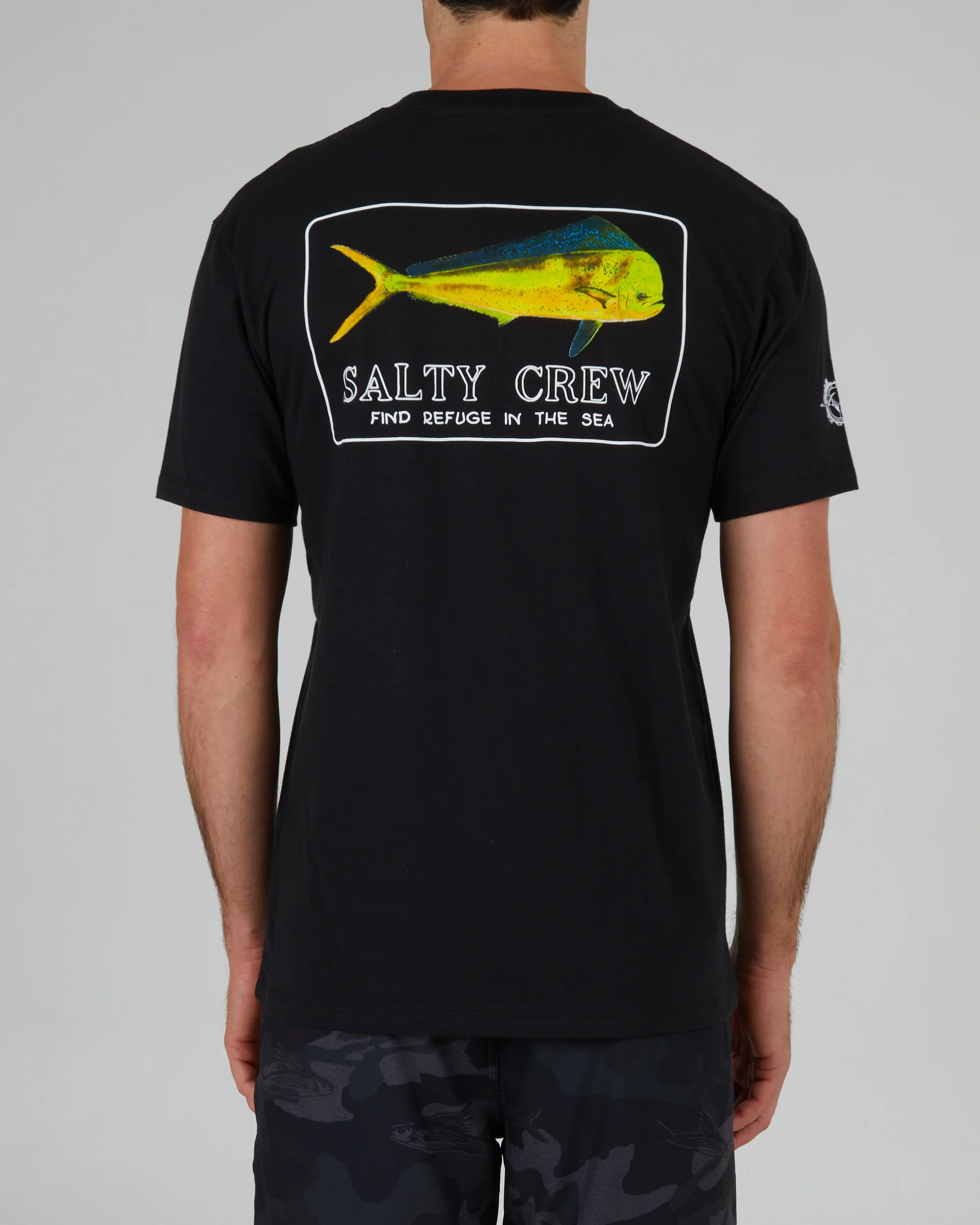 Golden Mahi Black S/S Premium Tee