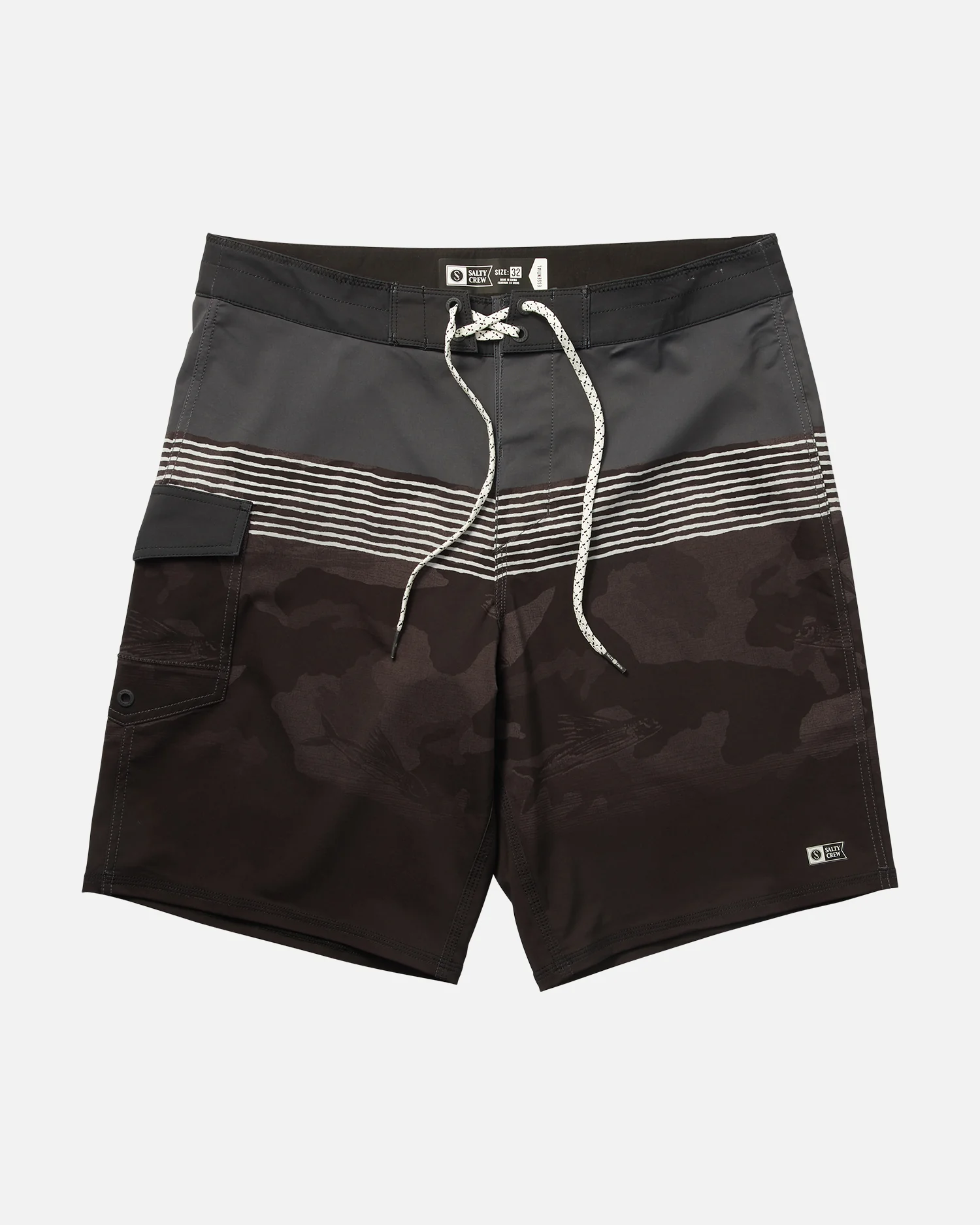 Channels Black/Camo Boardshort