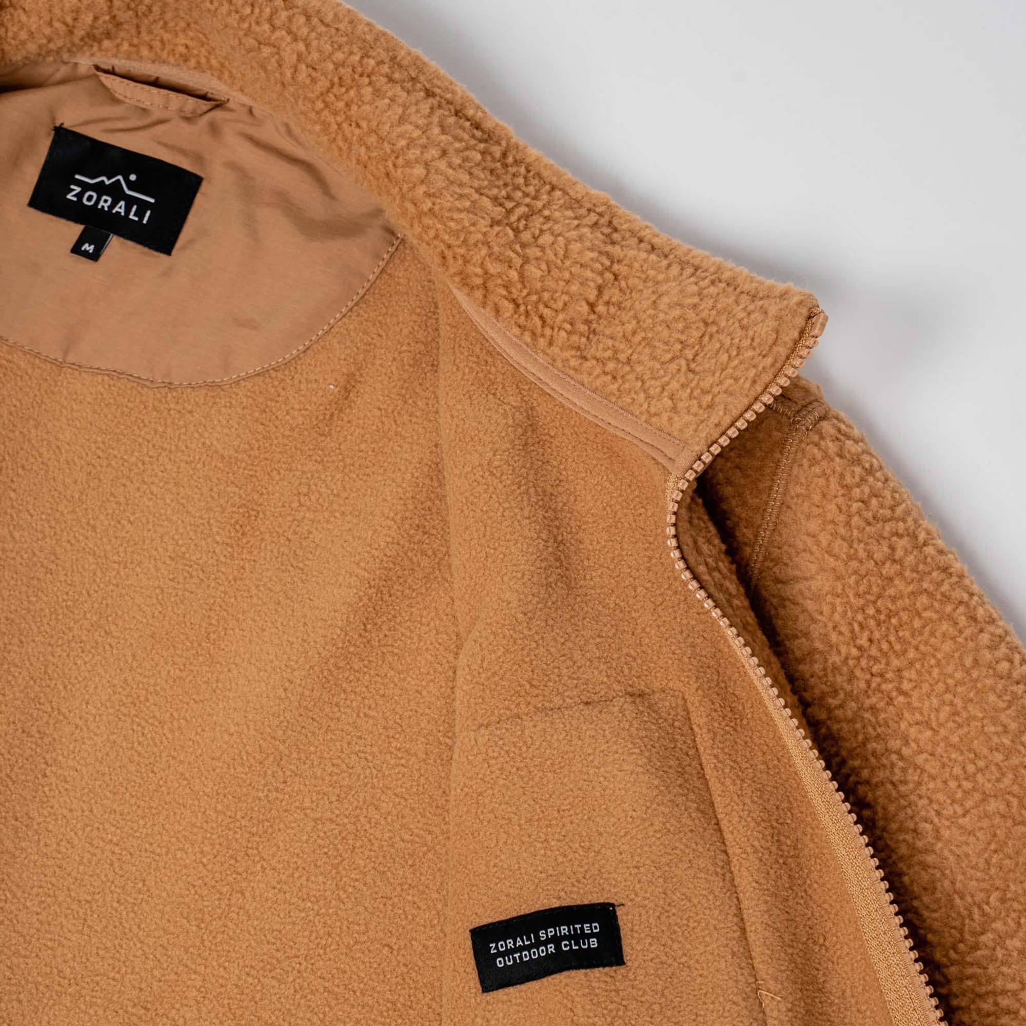 Mens Cosy Camp Fleece Clay