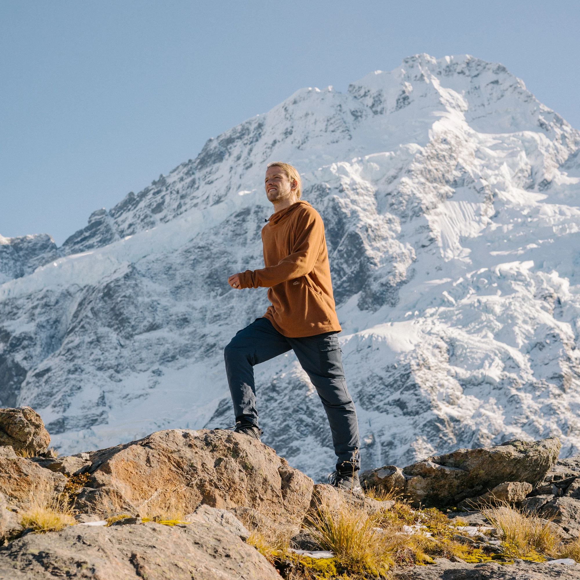 Mens Recycled Venture Pants Ocean Blue