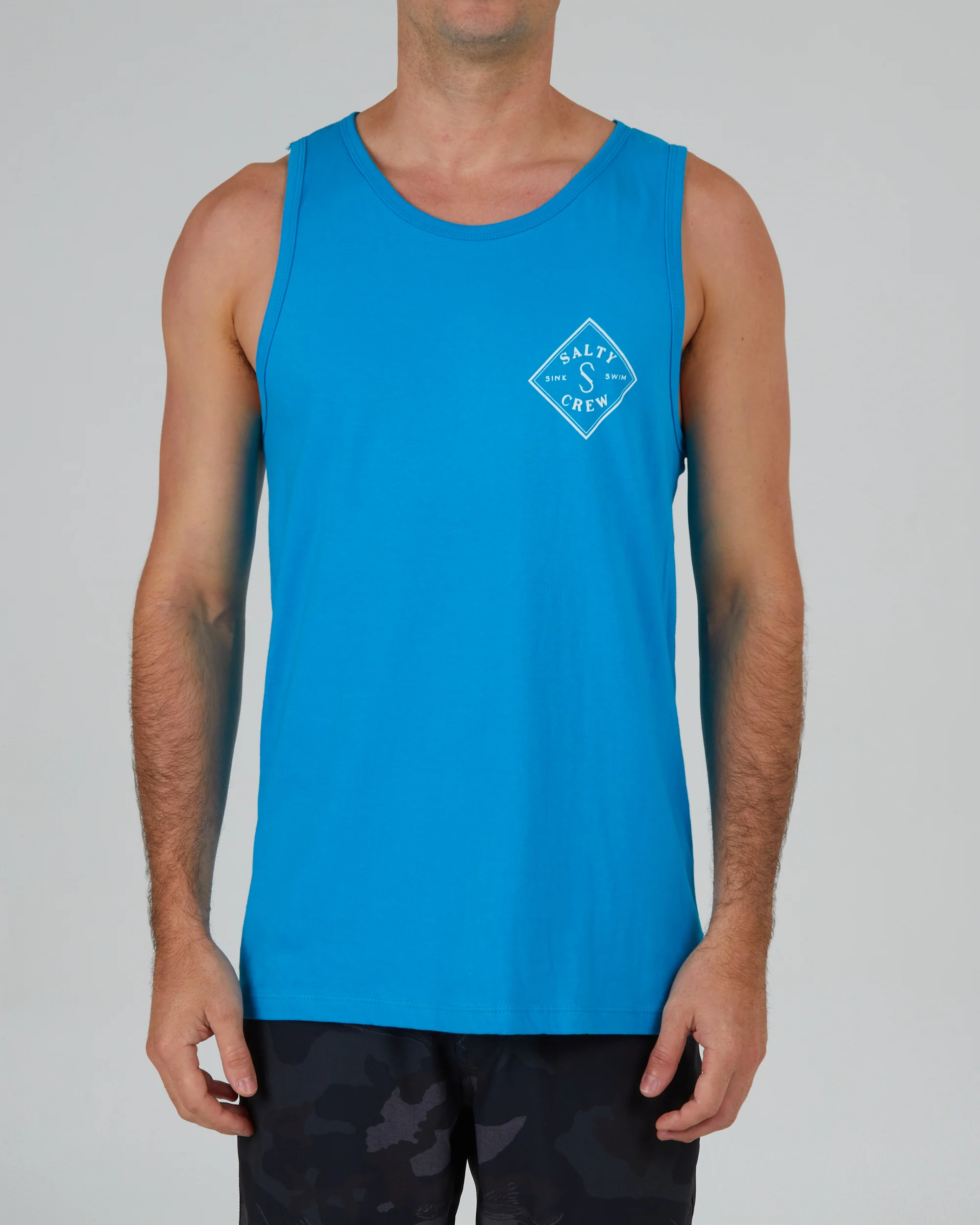 Tippet Turquoise Heather Tank