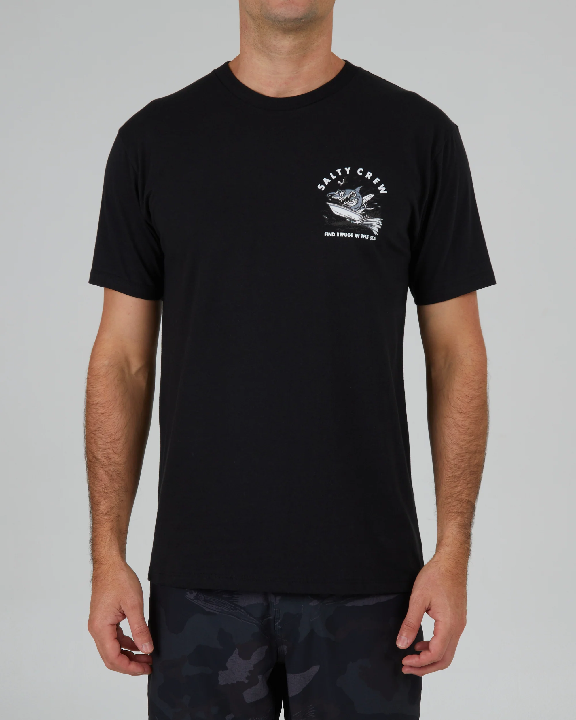 Hot Rod Shark Black S/S Premium Tee