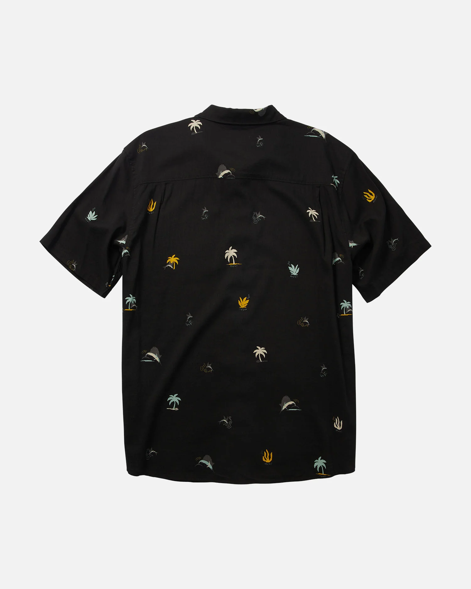 Tropics Black S/S Woven
