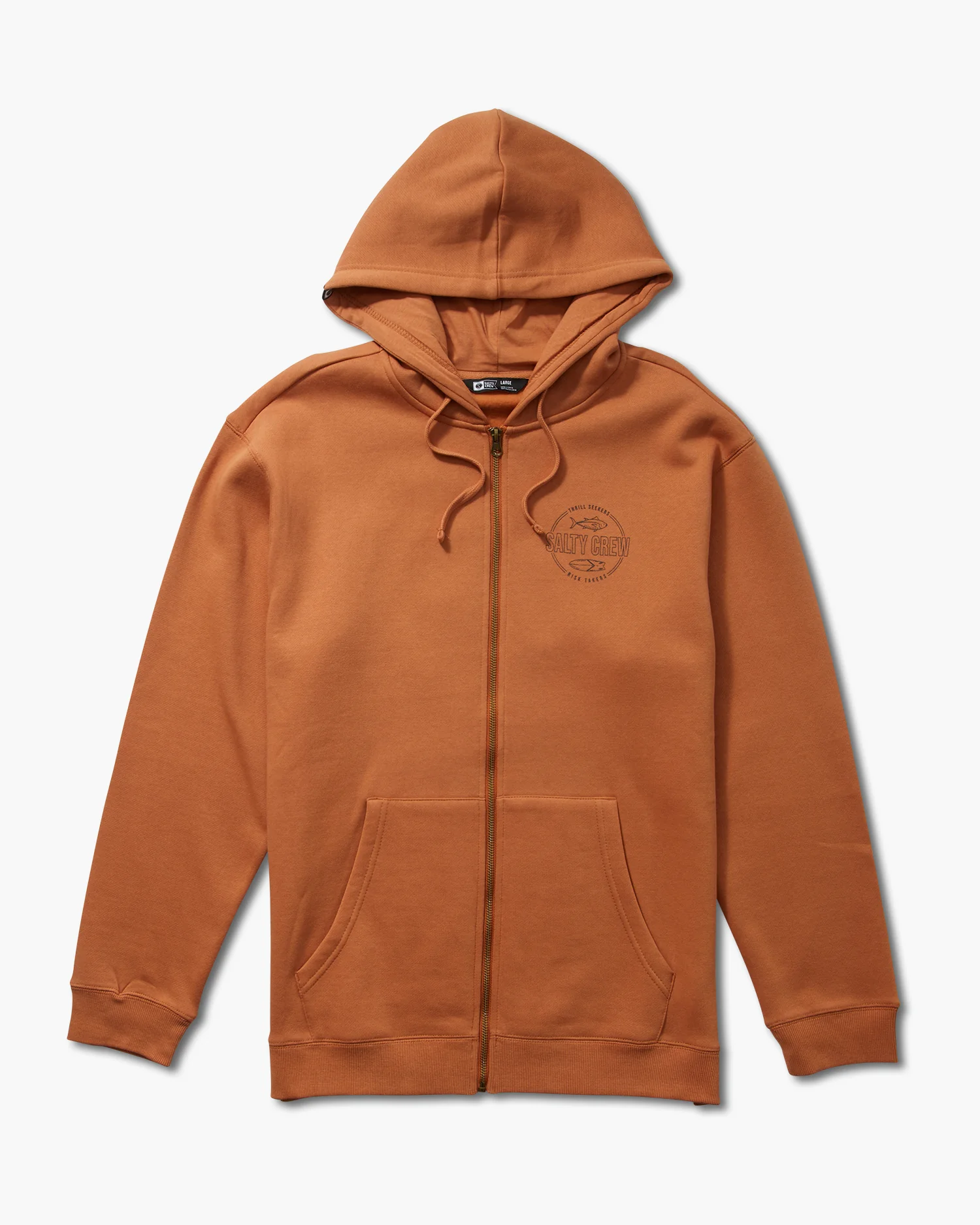 Outlined Sierra Zip Fleece