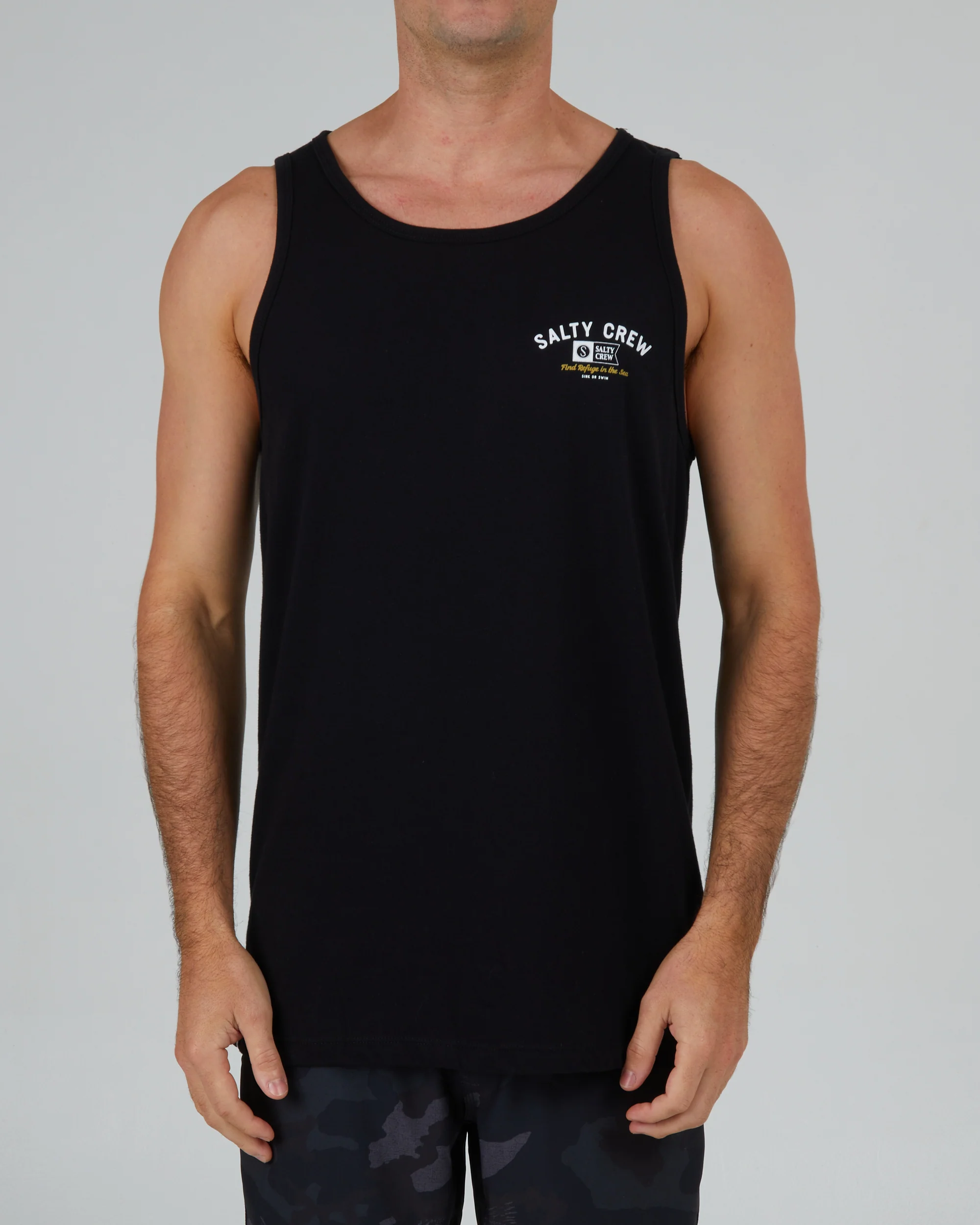 Surf Club Black Tank