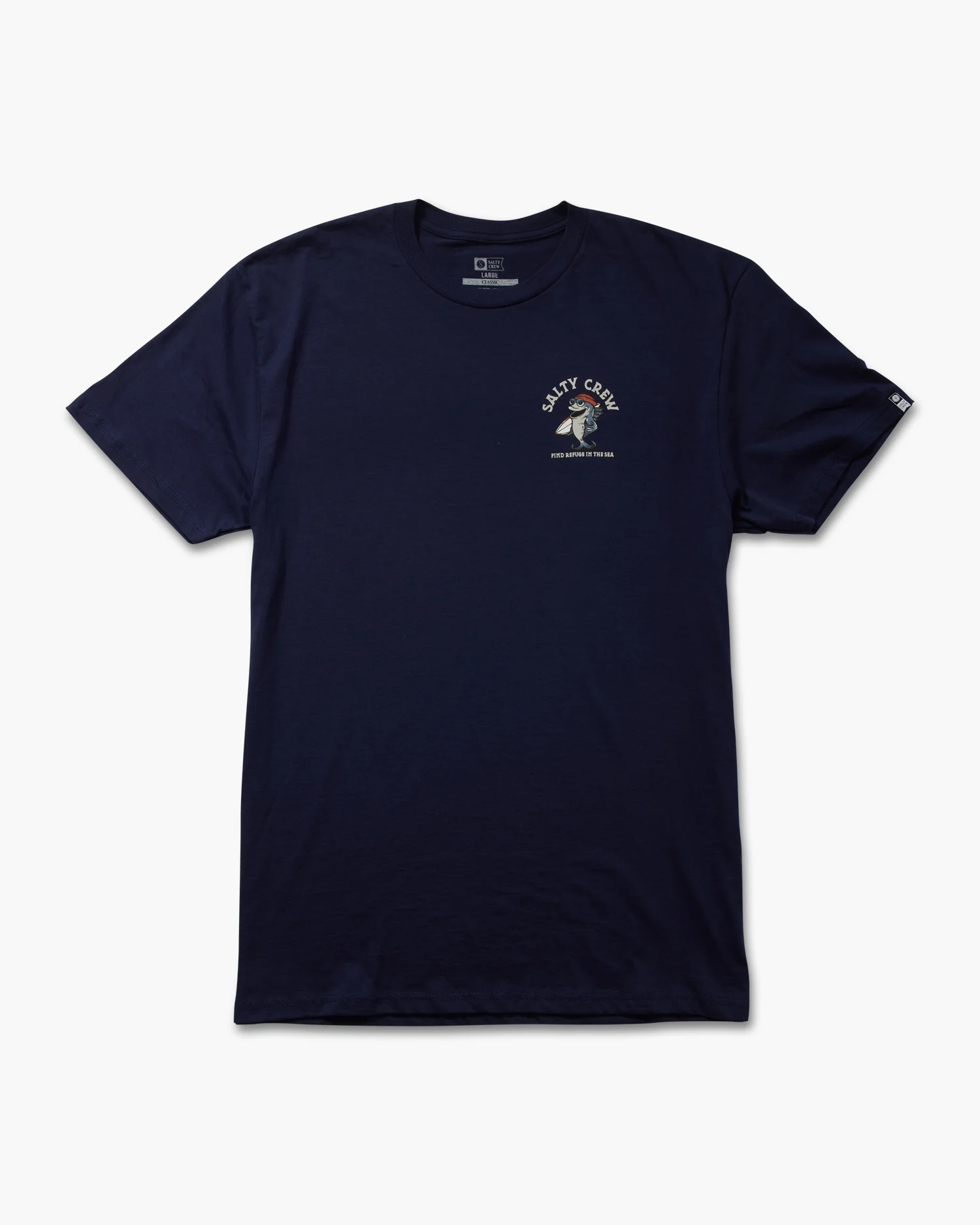 Free Surf Navy S/S Classic Tee