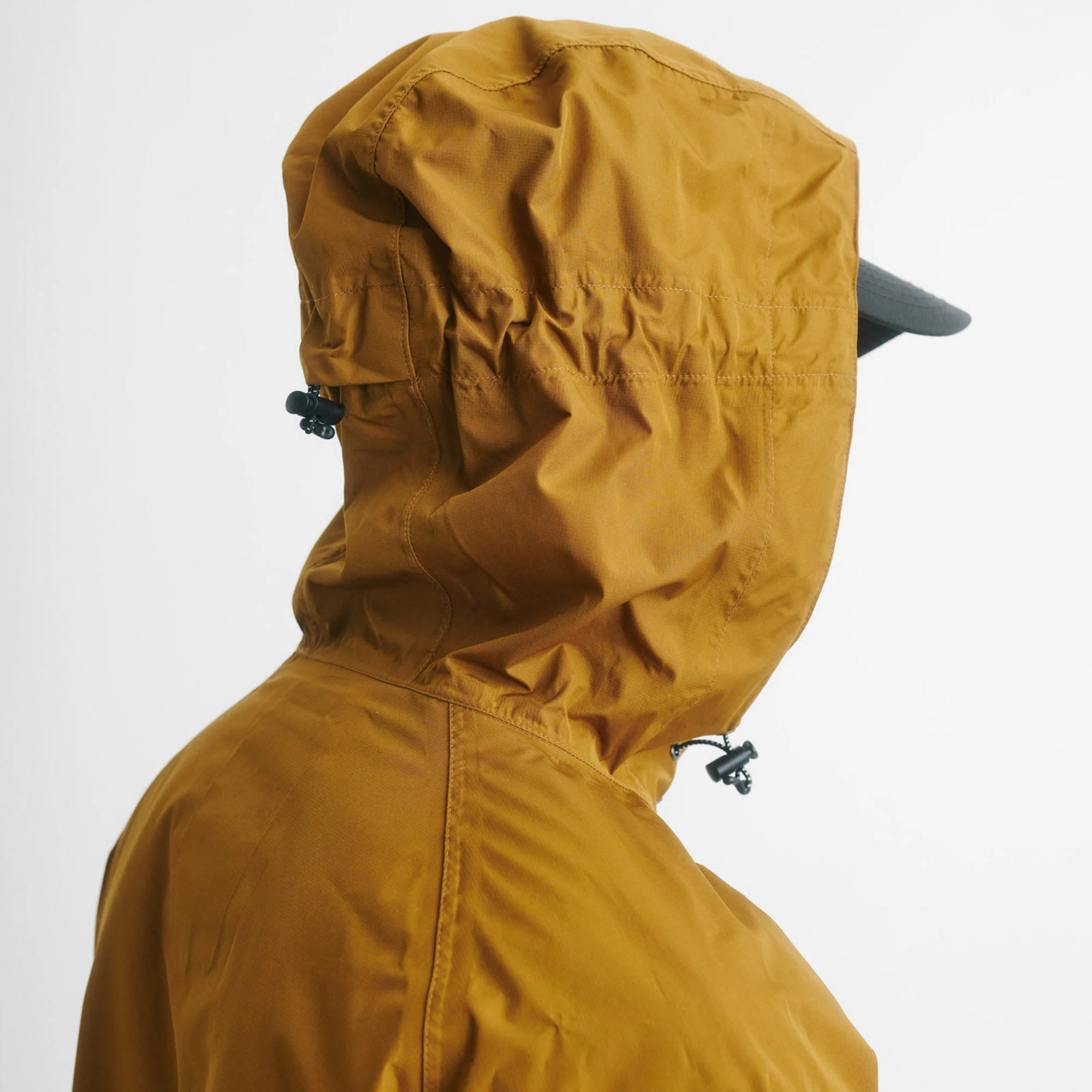 Mens Stash-It Packable Anorak Almond