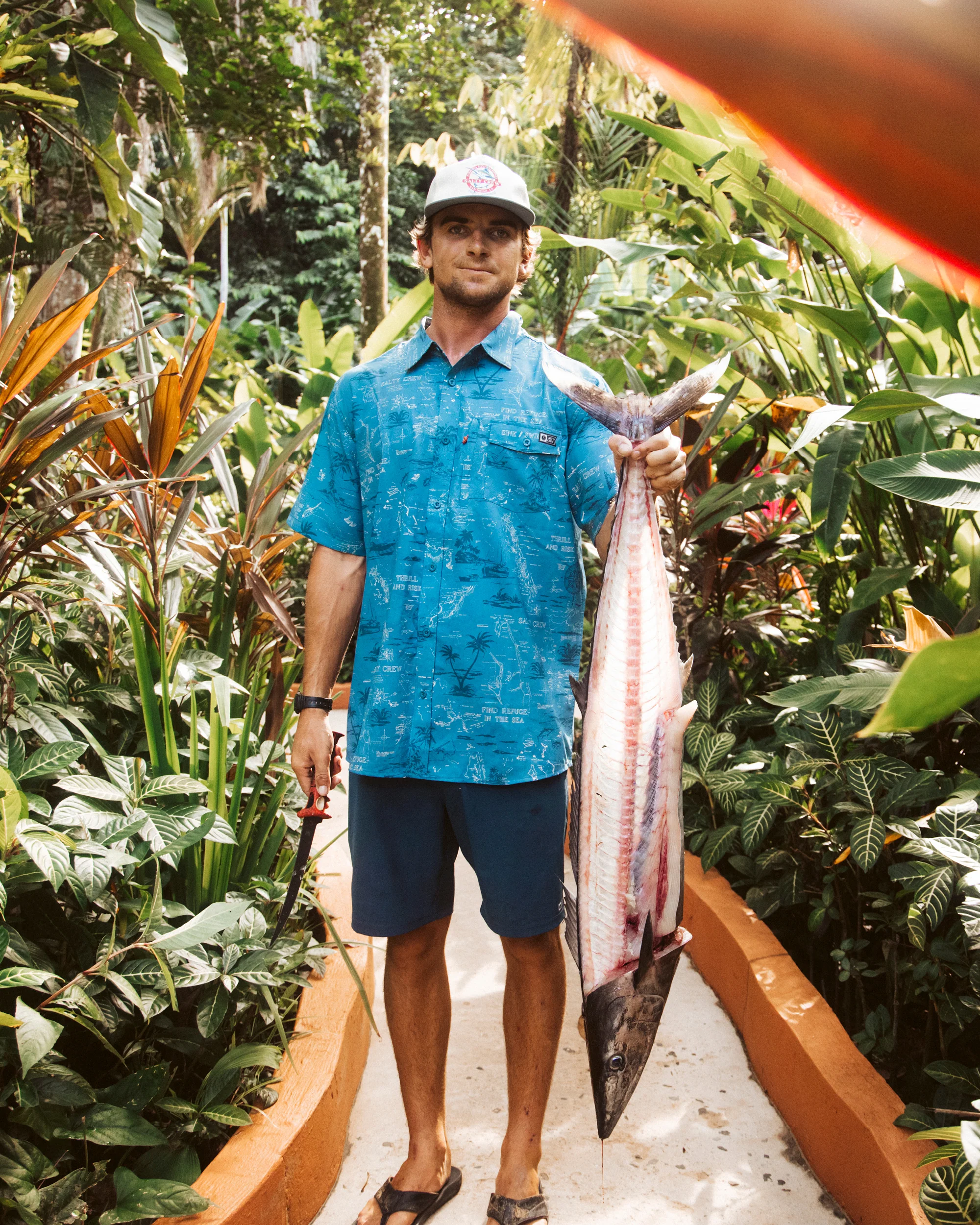 Seafarer Slate S/S Tech Woven