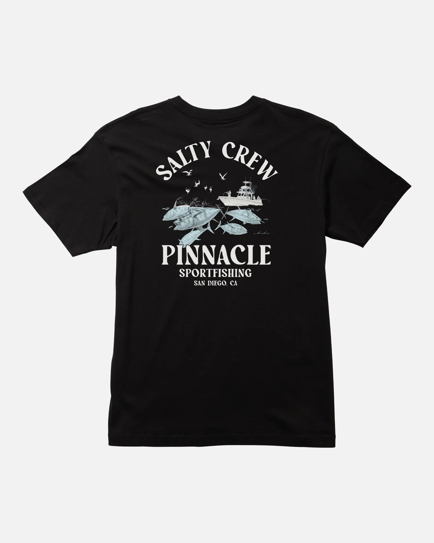 Pinnacle Black S/S Tee
