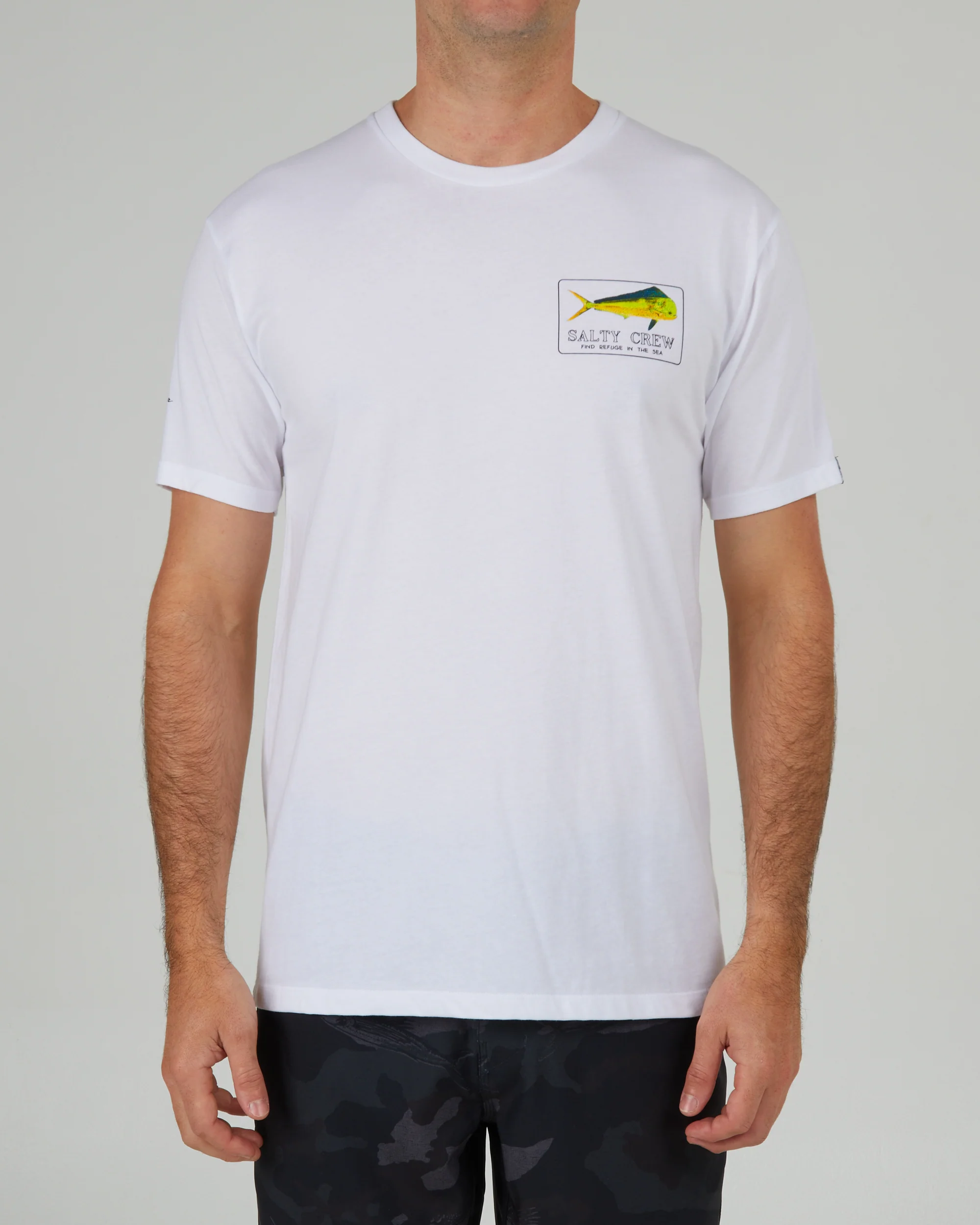 Golden Mahi White S/S Premium Tee