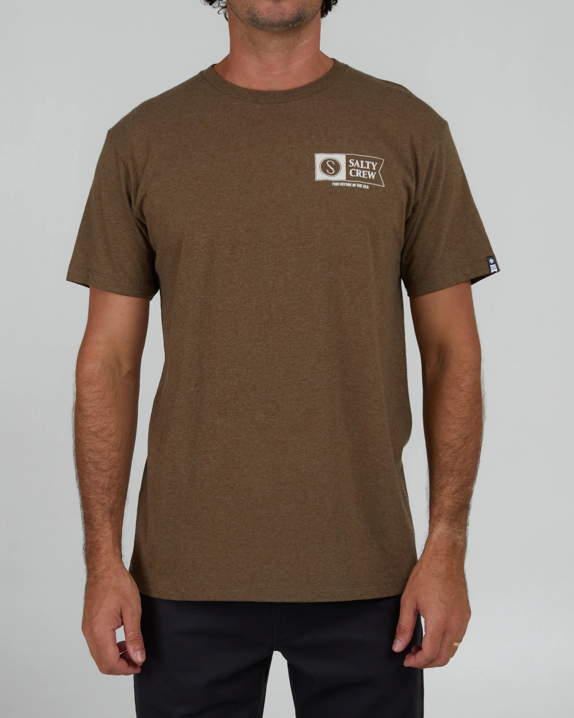 Alpha Mocha Heather S/S Classic Tee