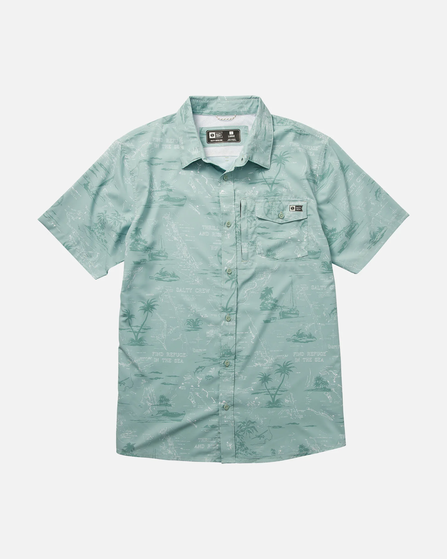 Seafarer Mackerel S/S Tech Woven