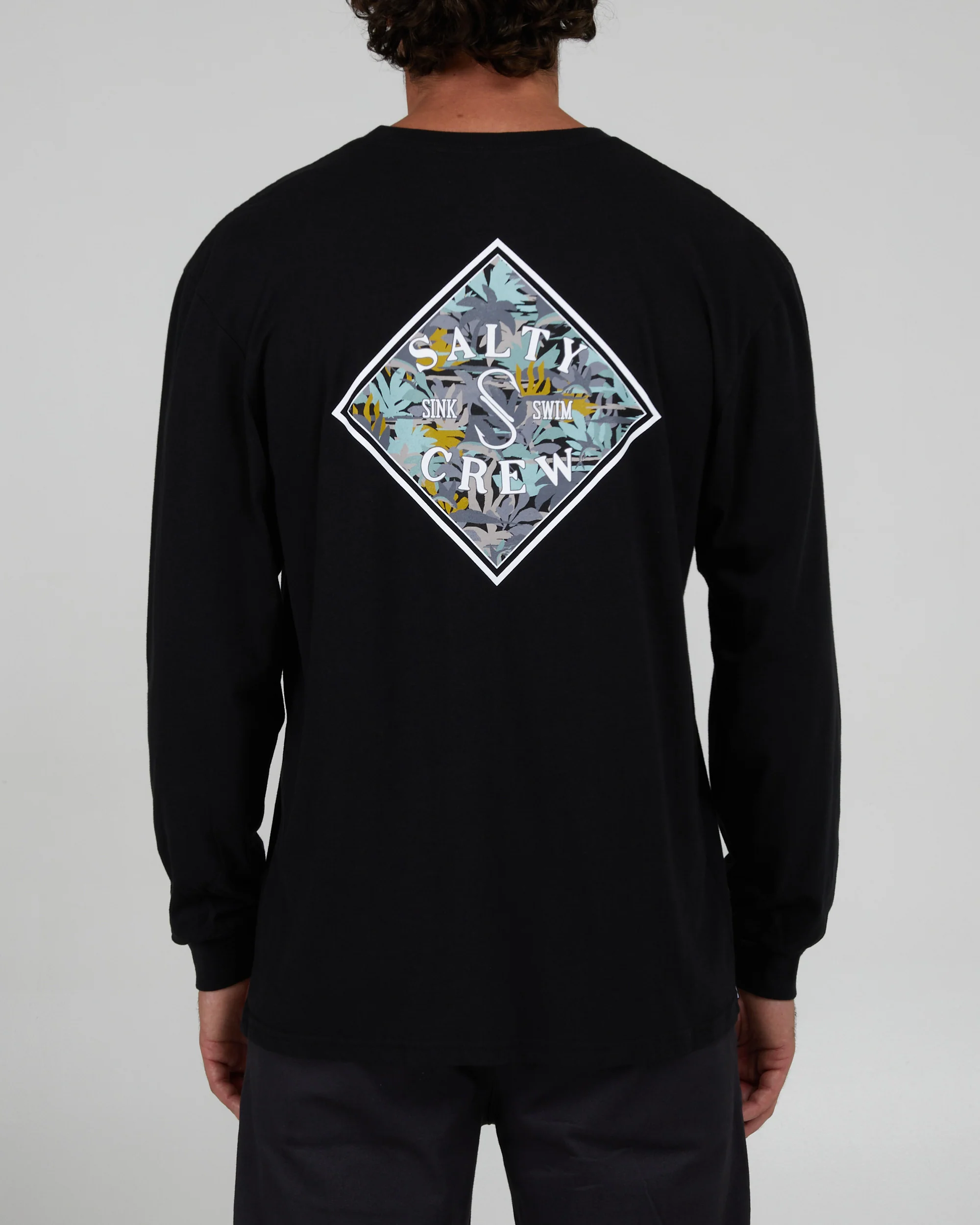 Choppy Tippet Fill Black L/S Premium Tee