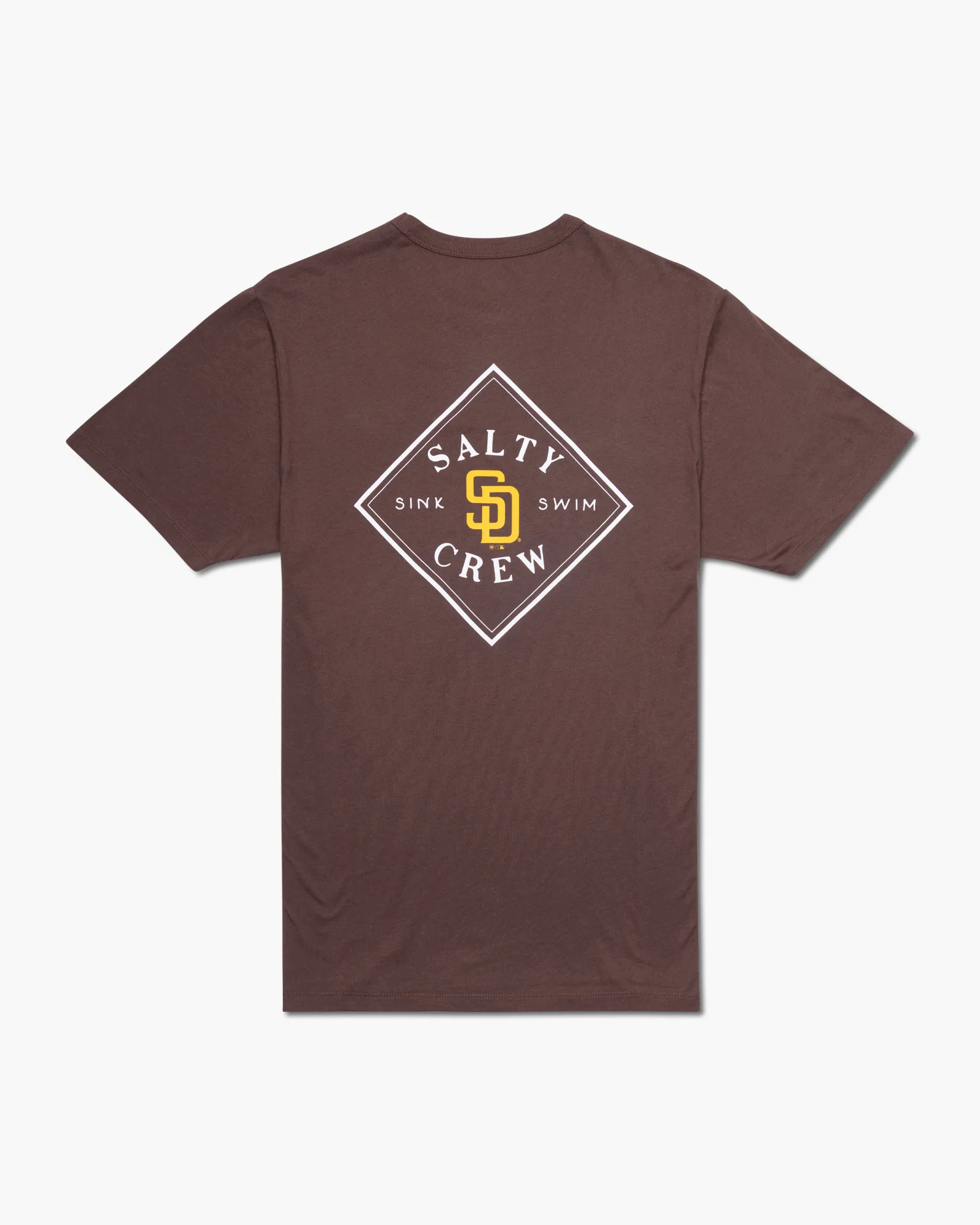 Salty Crew x Padres x 47 Espresso S/S Premium Tee