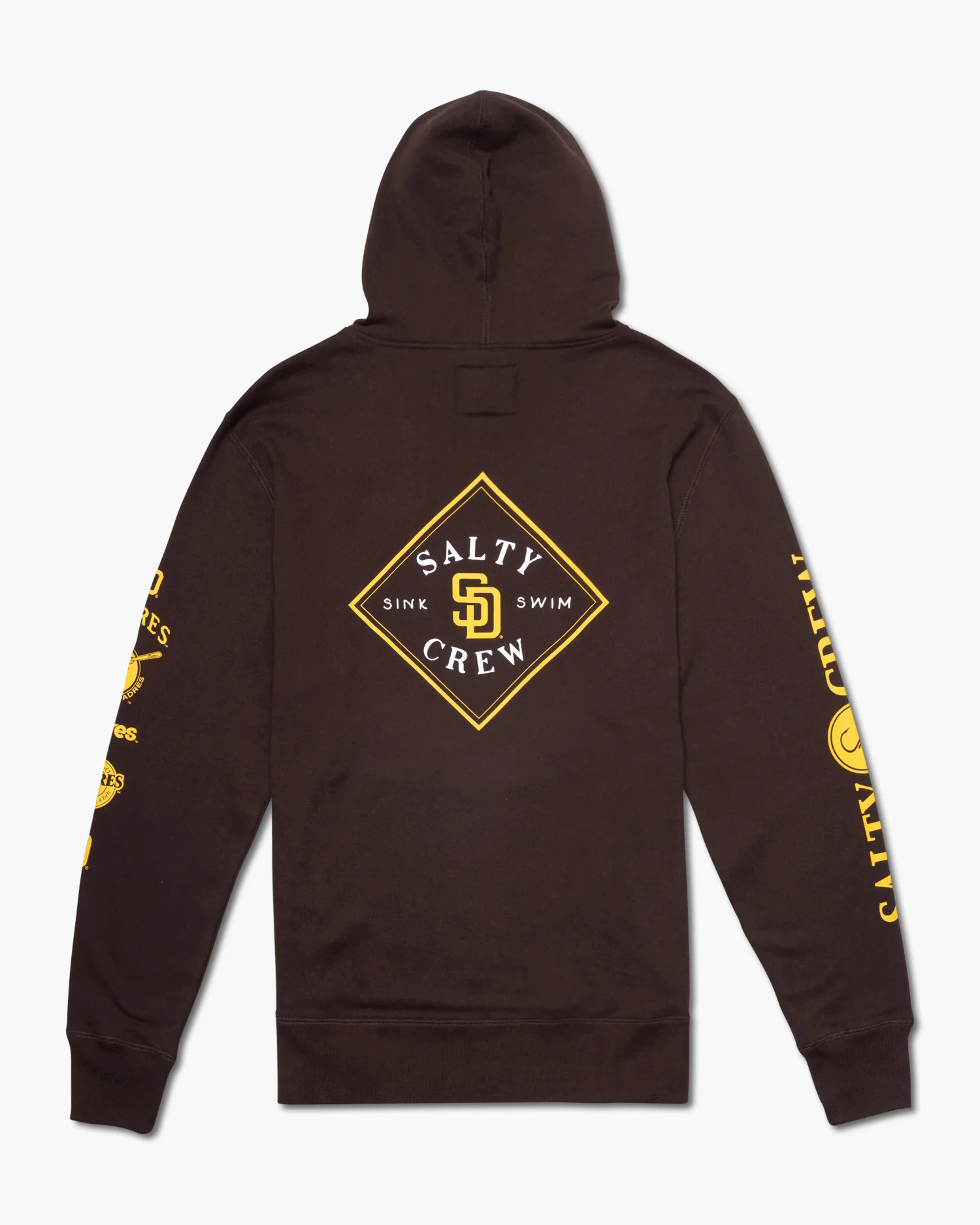 Salty Crew x Padres x 47 Brown Hood Fleece