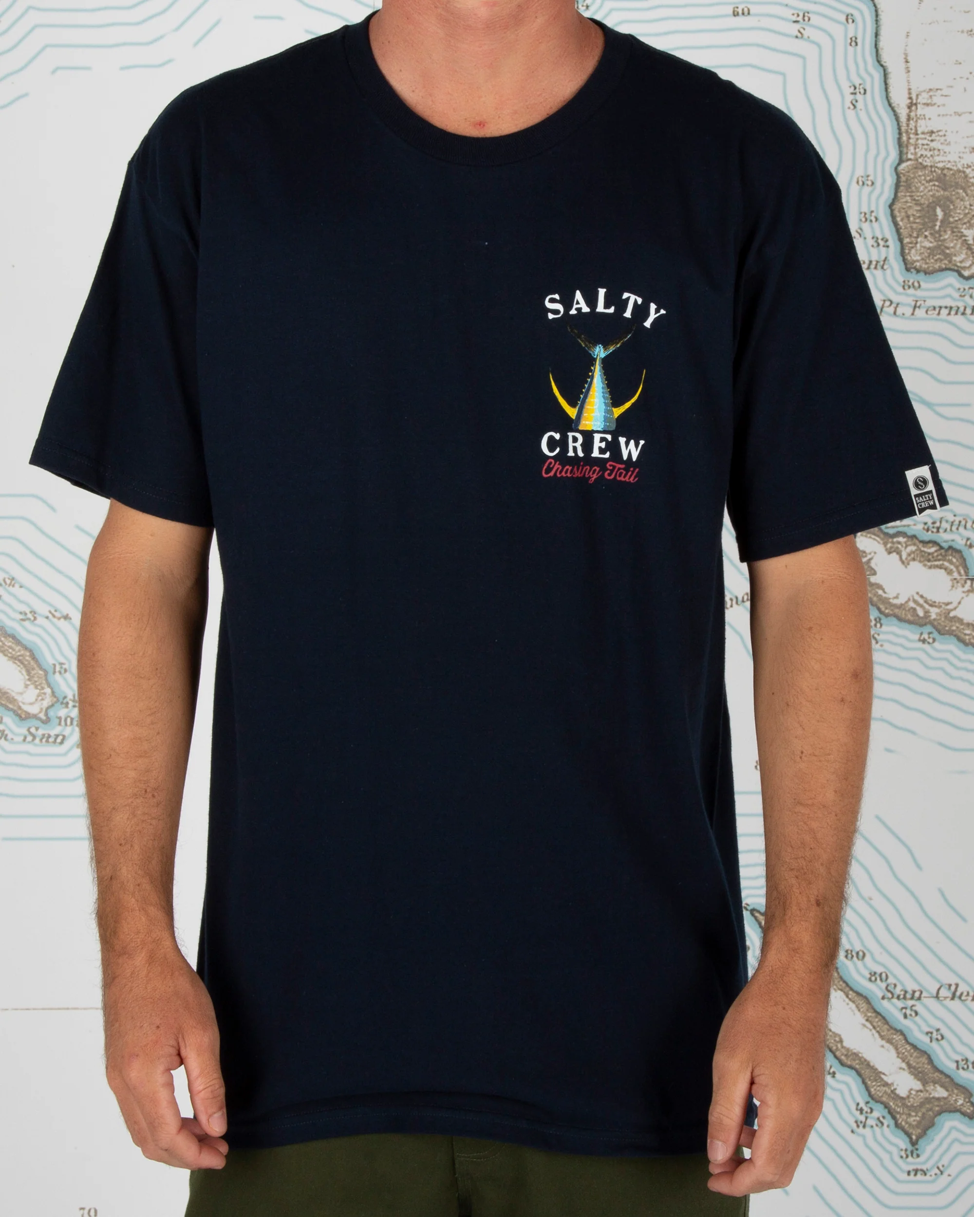 Tailed Navy S/S Classic Tee