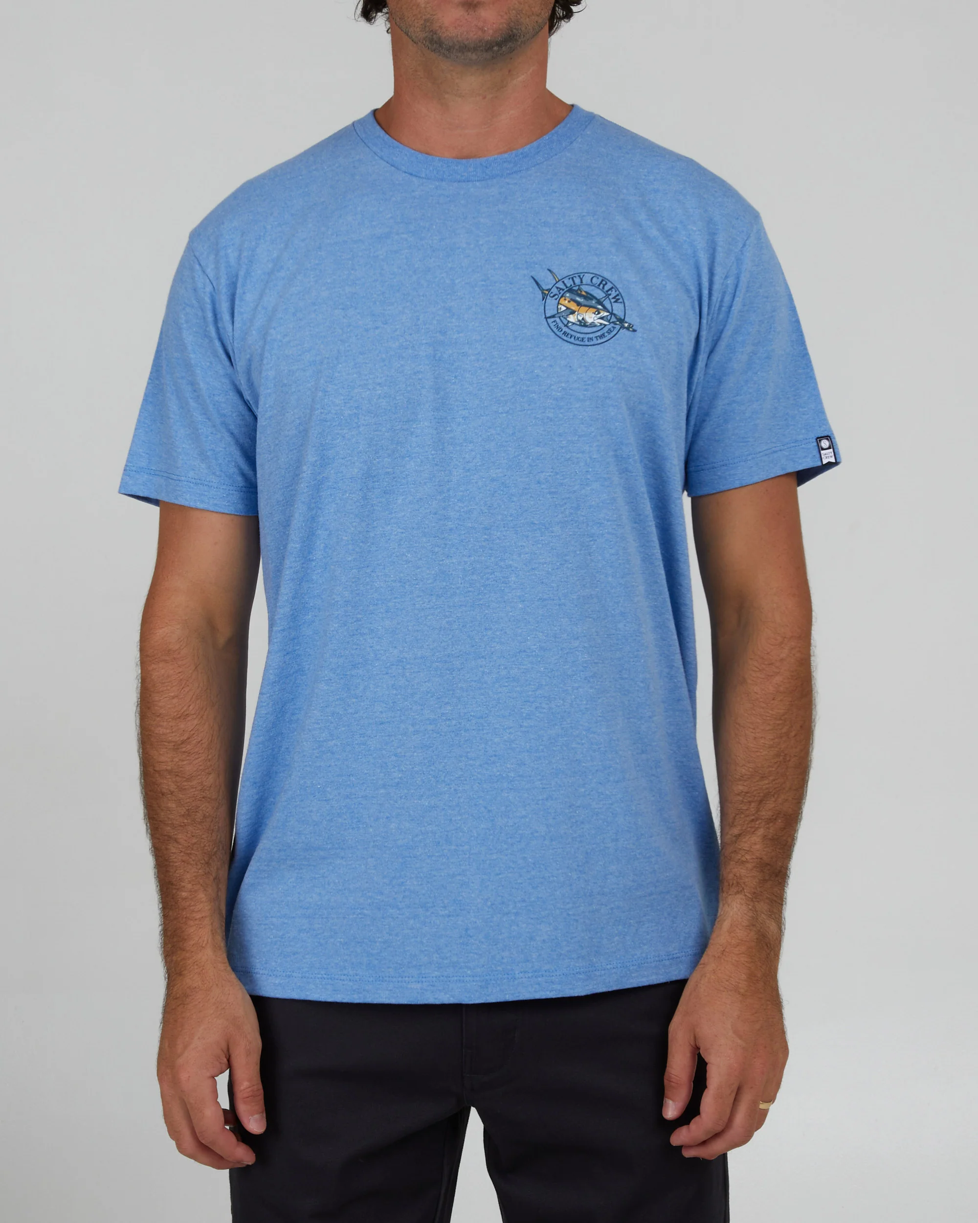 Chaser Light Blue S/S Classic Tee