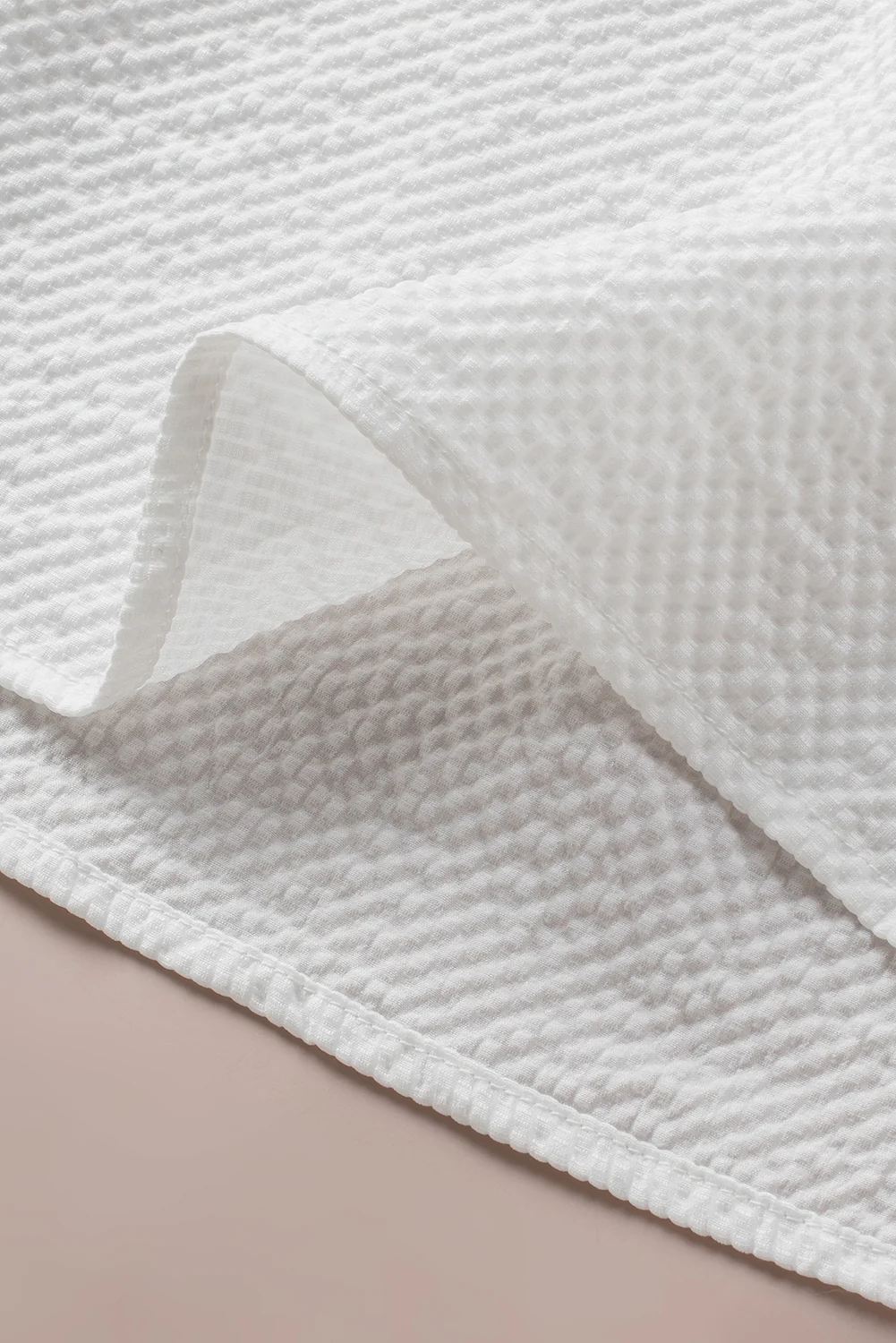 Ruffle Accent Flutter Sleeve Notch Neck Top