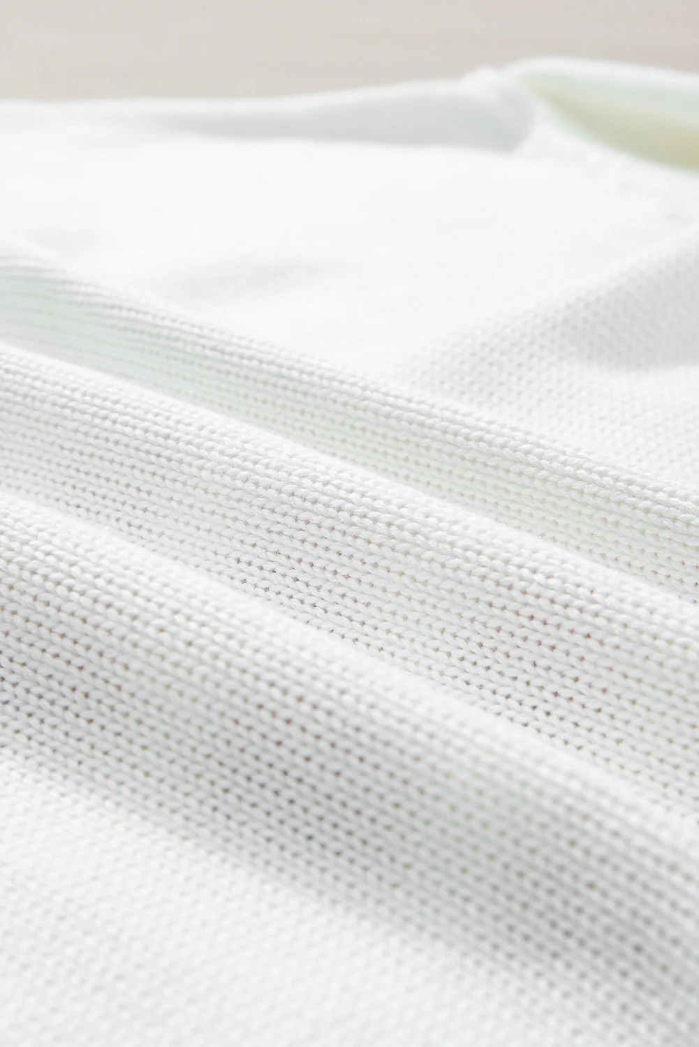 American Flag Cable Knit Drop Shoulder Sweater